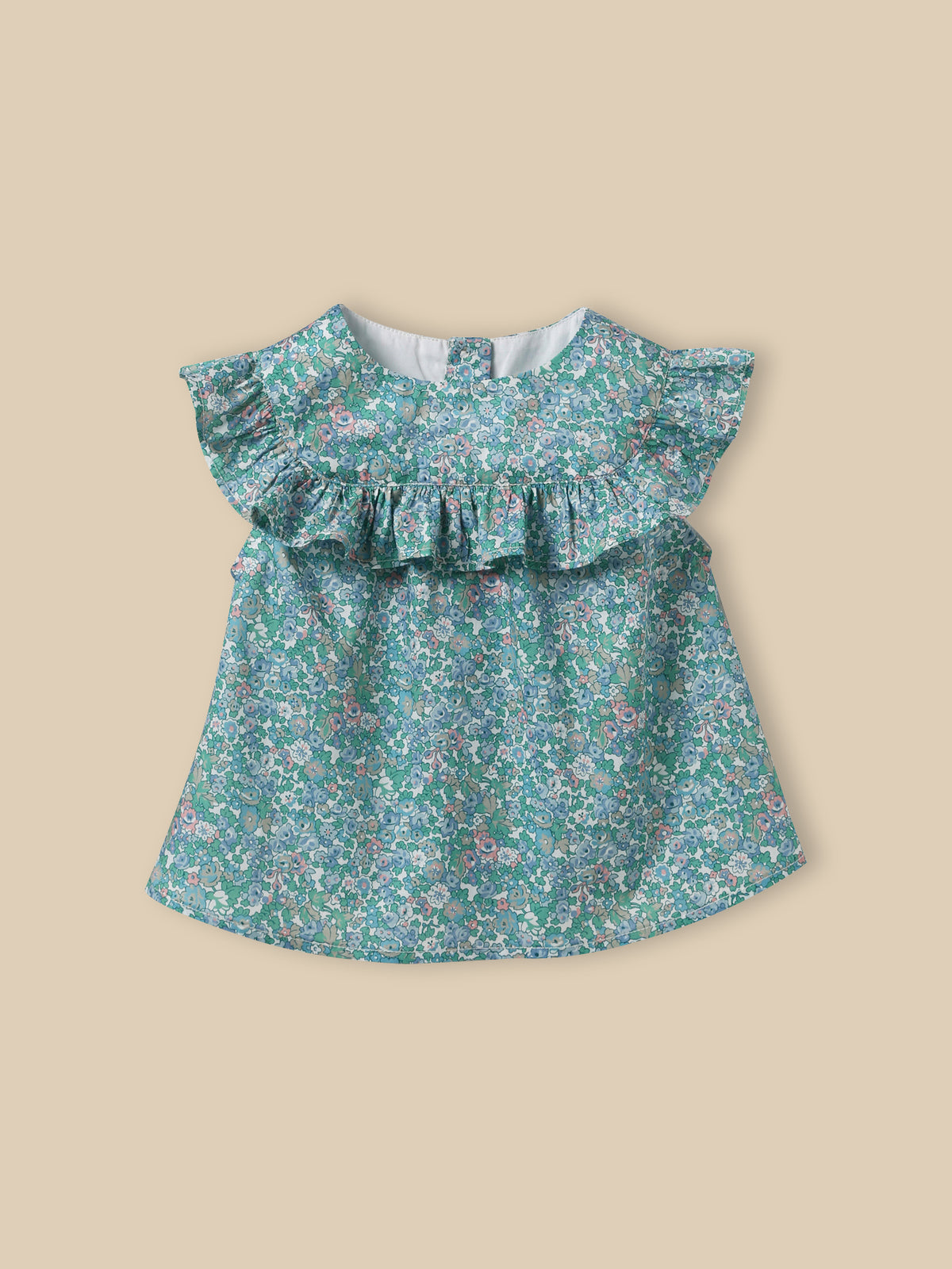 Top en tissu Liberty Harriet bébé
