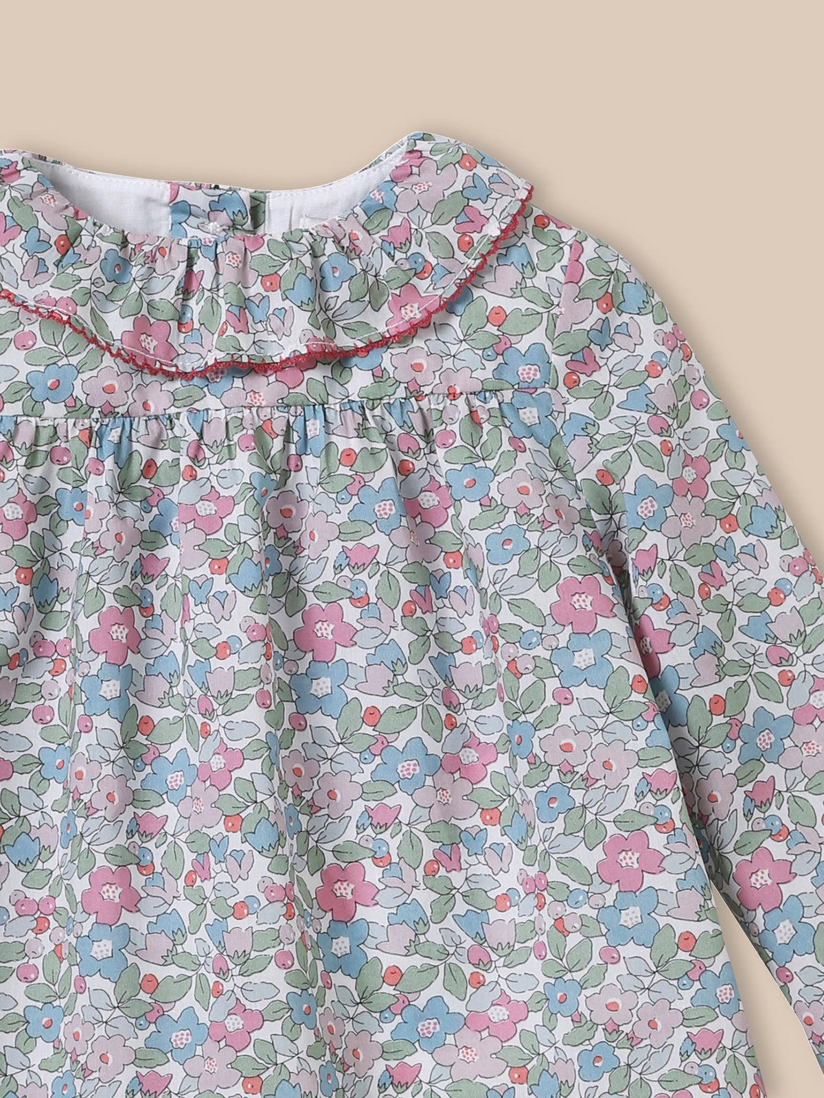 Blouse en tissu Liberty Bébé