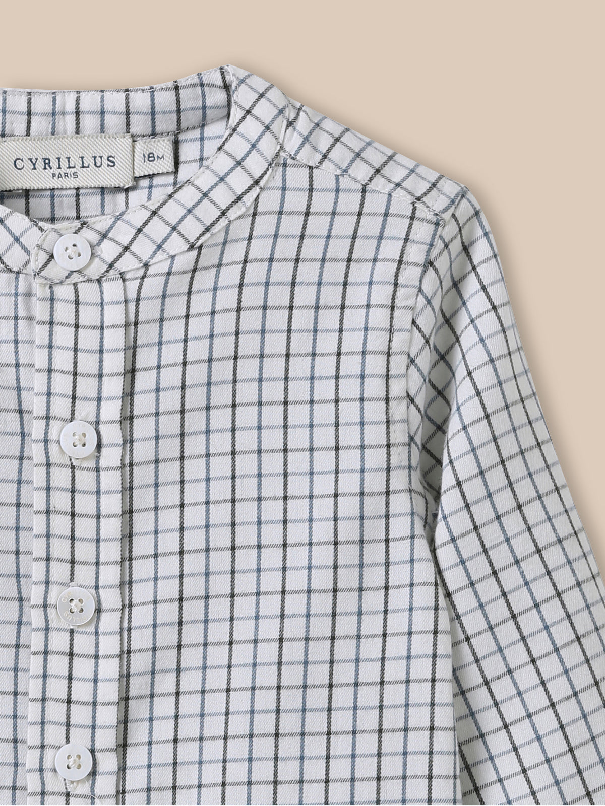 Chemise à carreaux Tattersall Bébé