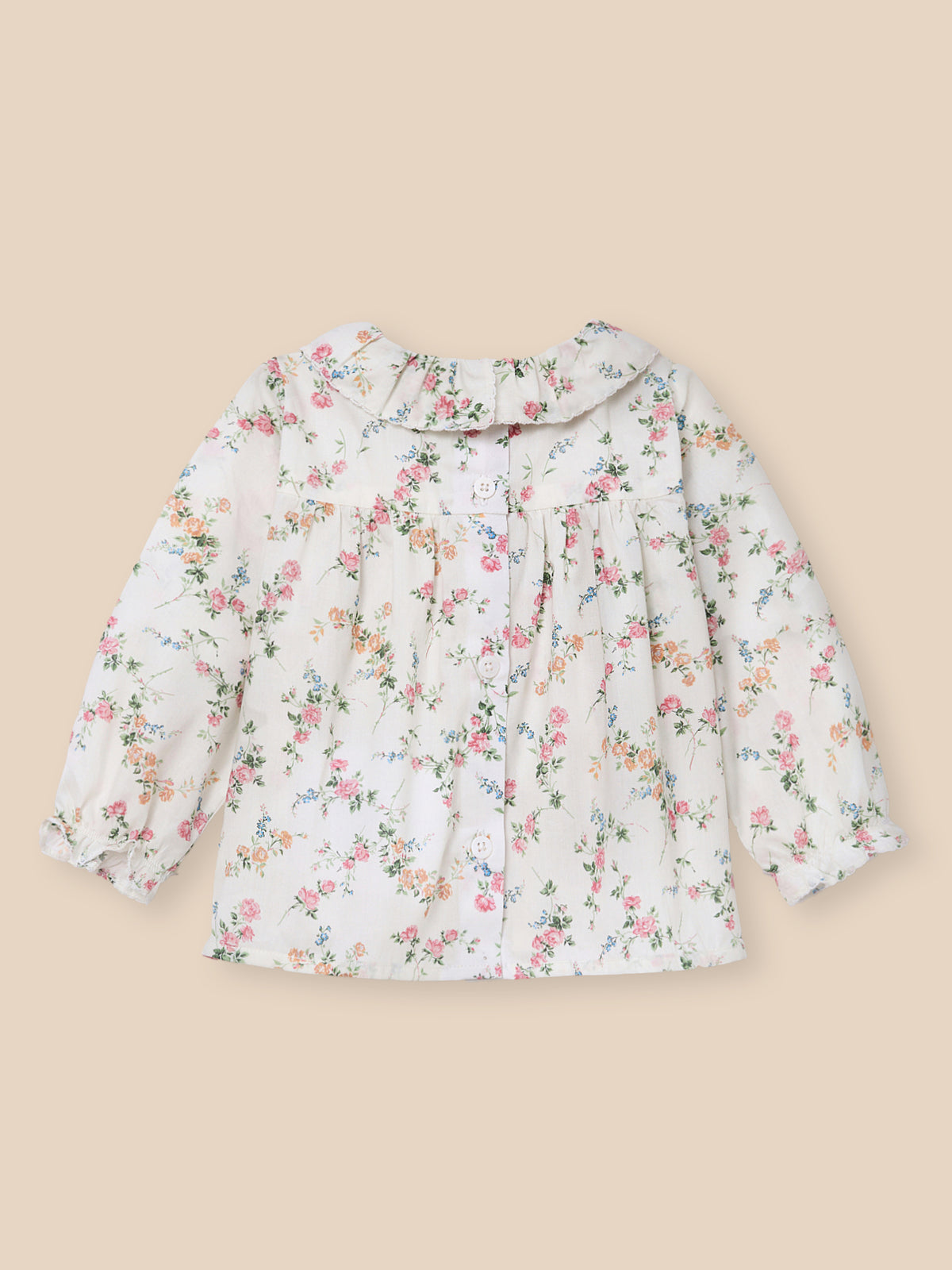 Guimpe en tissu Liberty Bébé