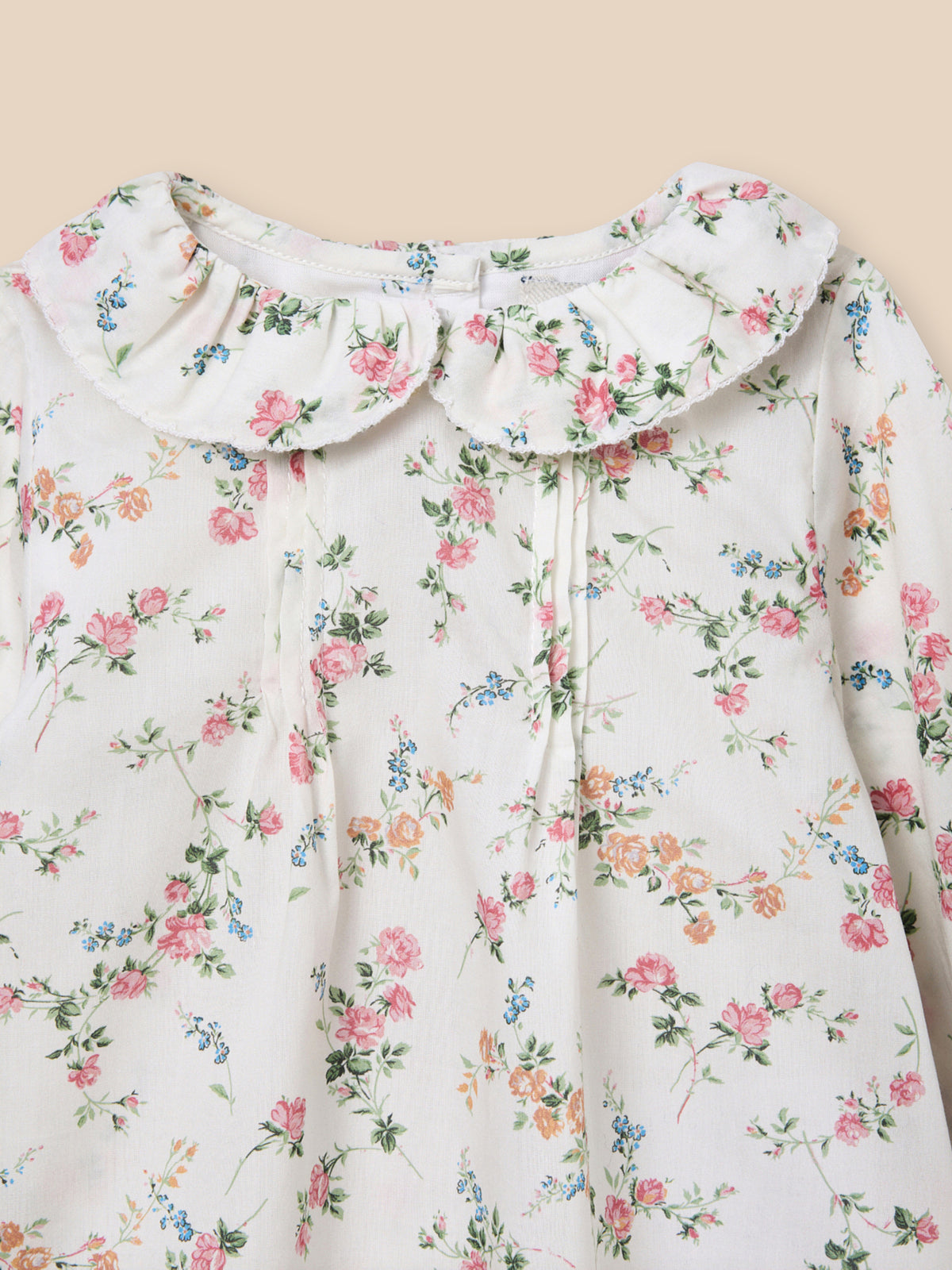 Guimpe en tissu Liberty Bébé