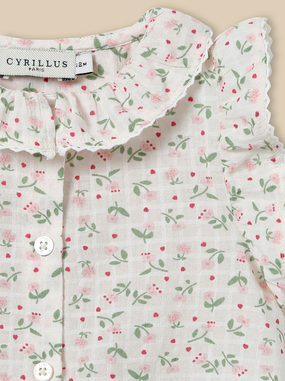 Blouse double gaze de coton Bébé