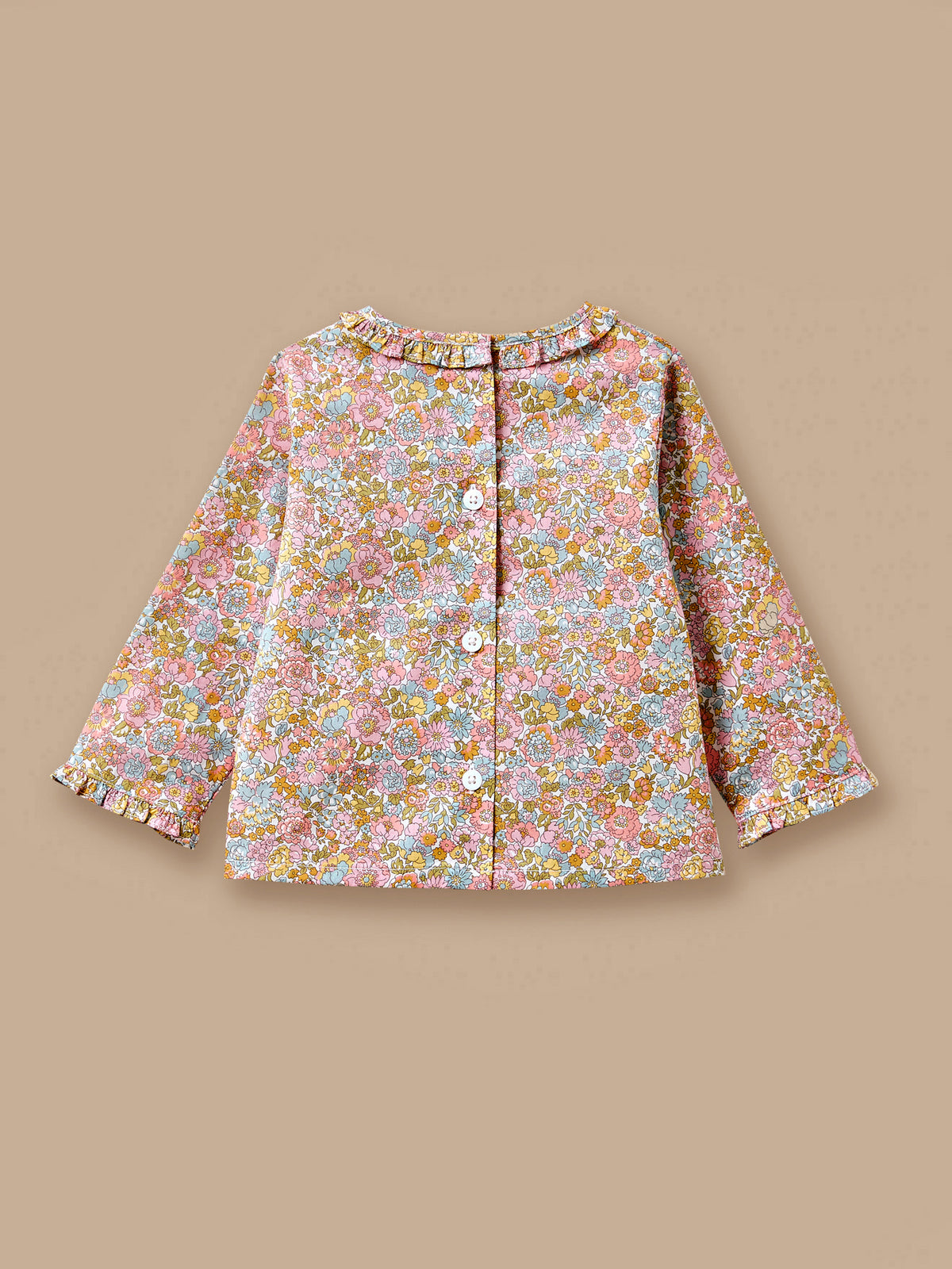 Guimpe en tissu Liberty Bébé