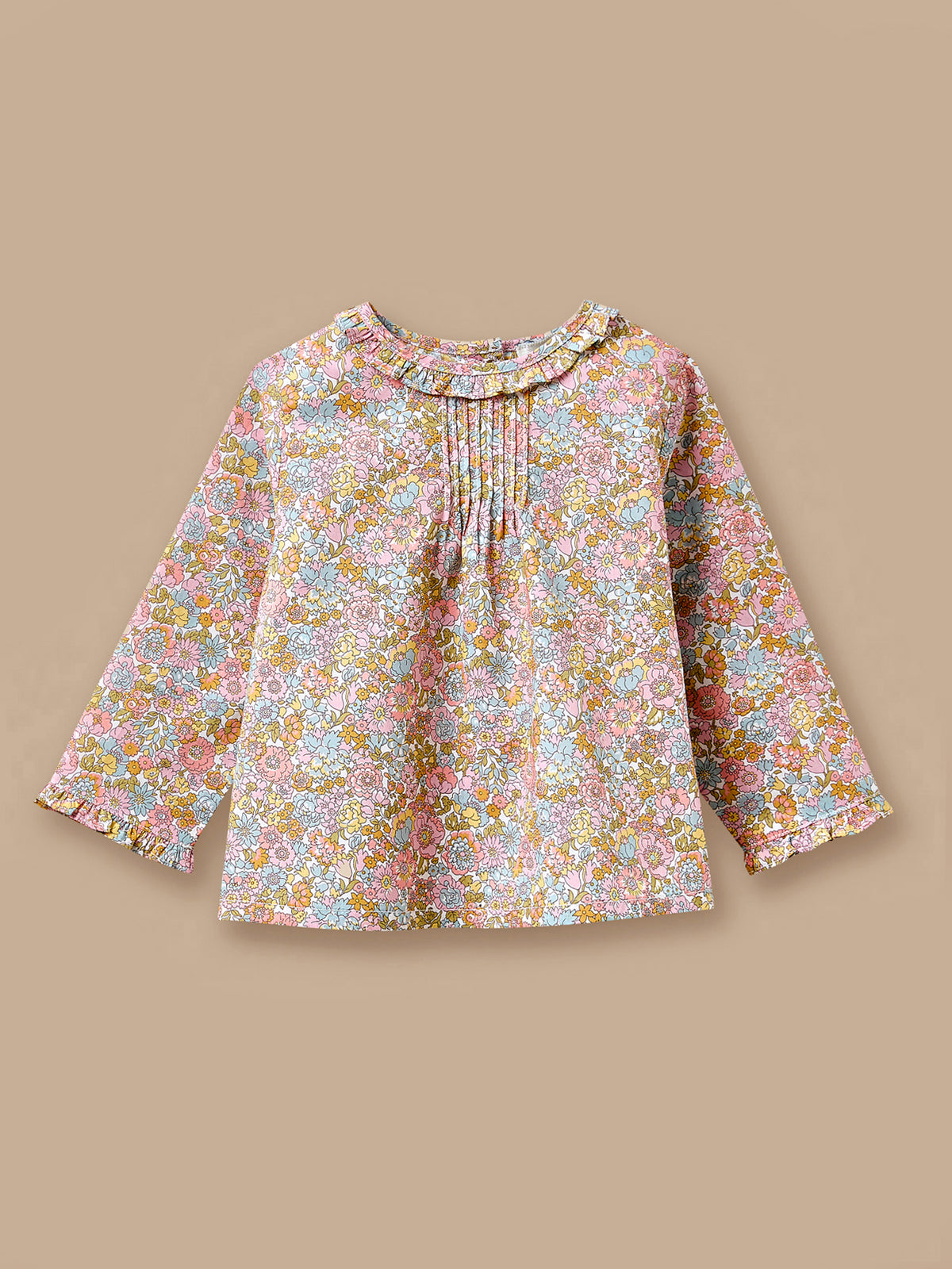 Guimpe en tissu Liberty Bébé