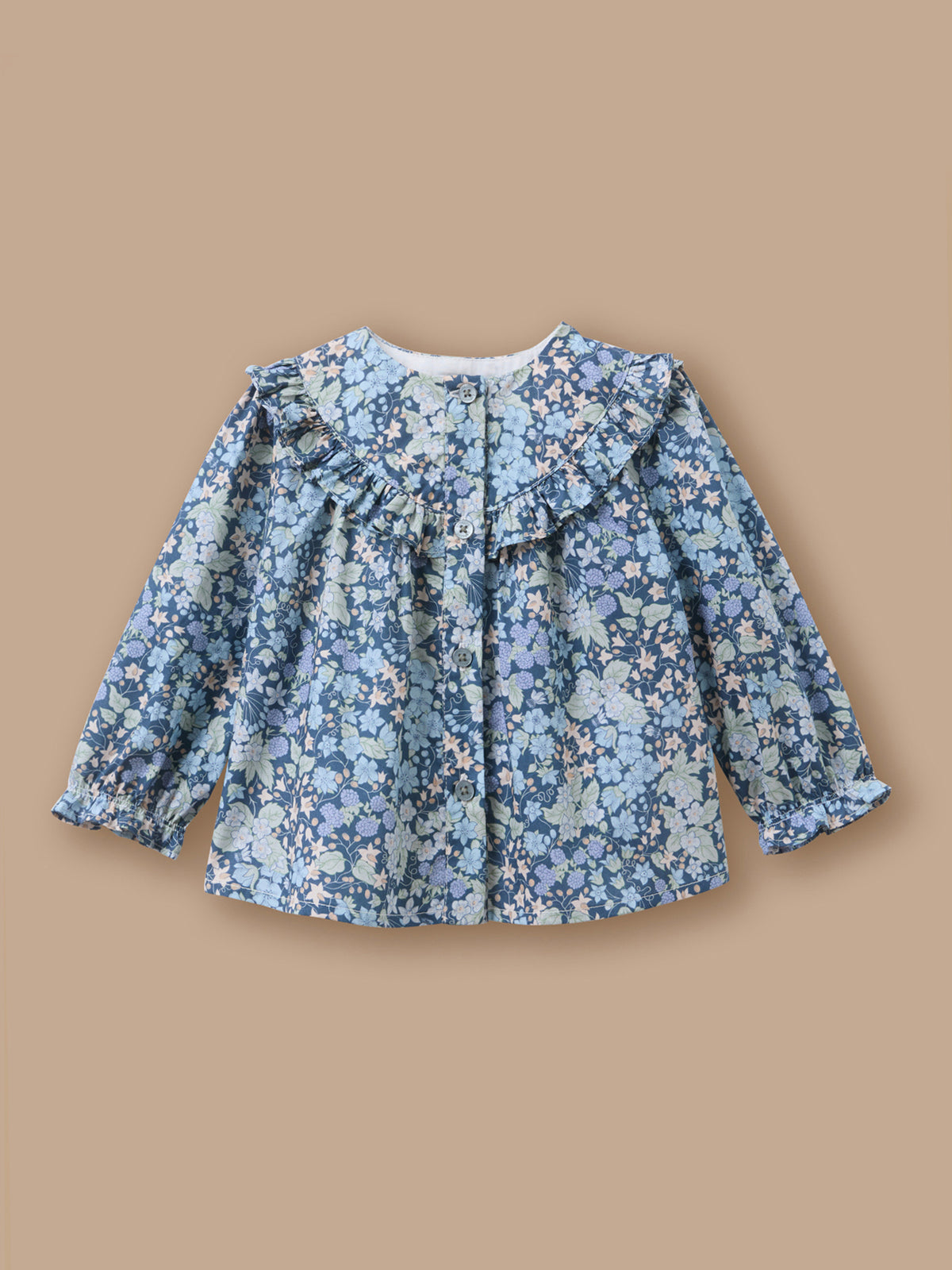 Blouse en tissu Liberty Bébé