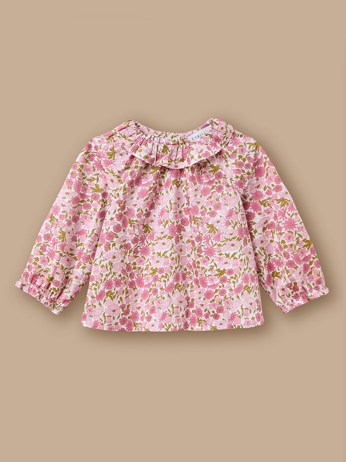 Blouse en tissu Liberty Bébé