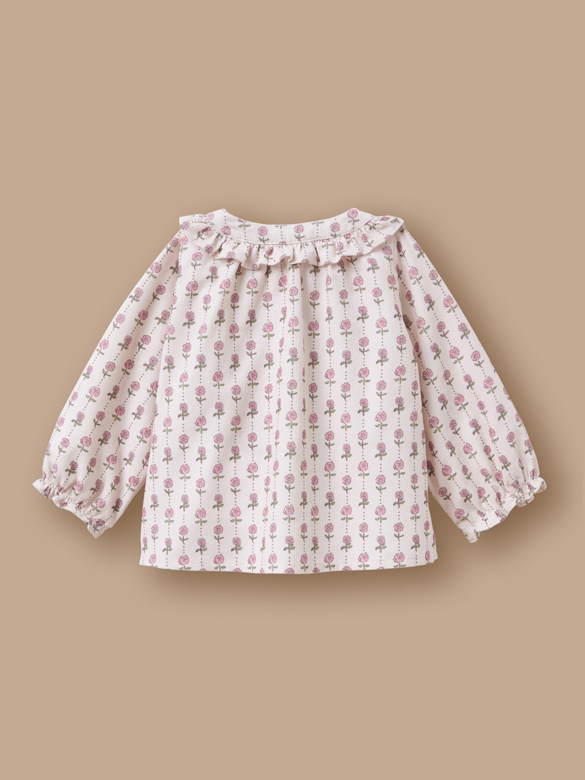 Blouse imprimée col volanté Bébé