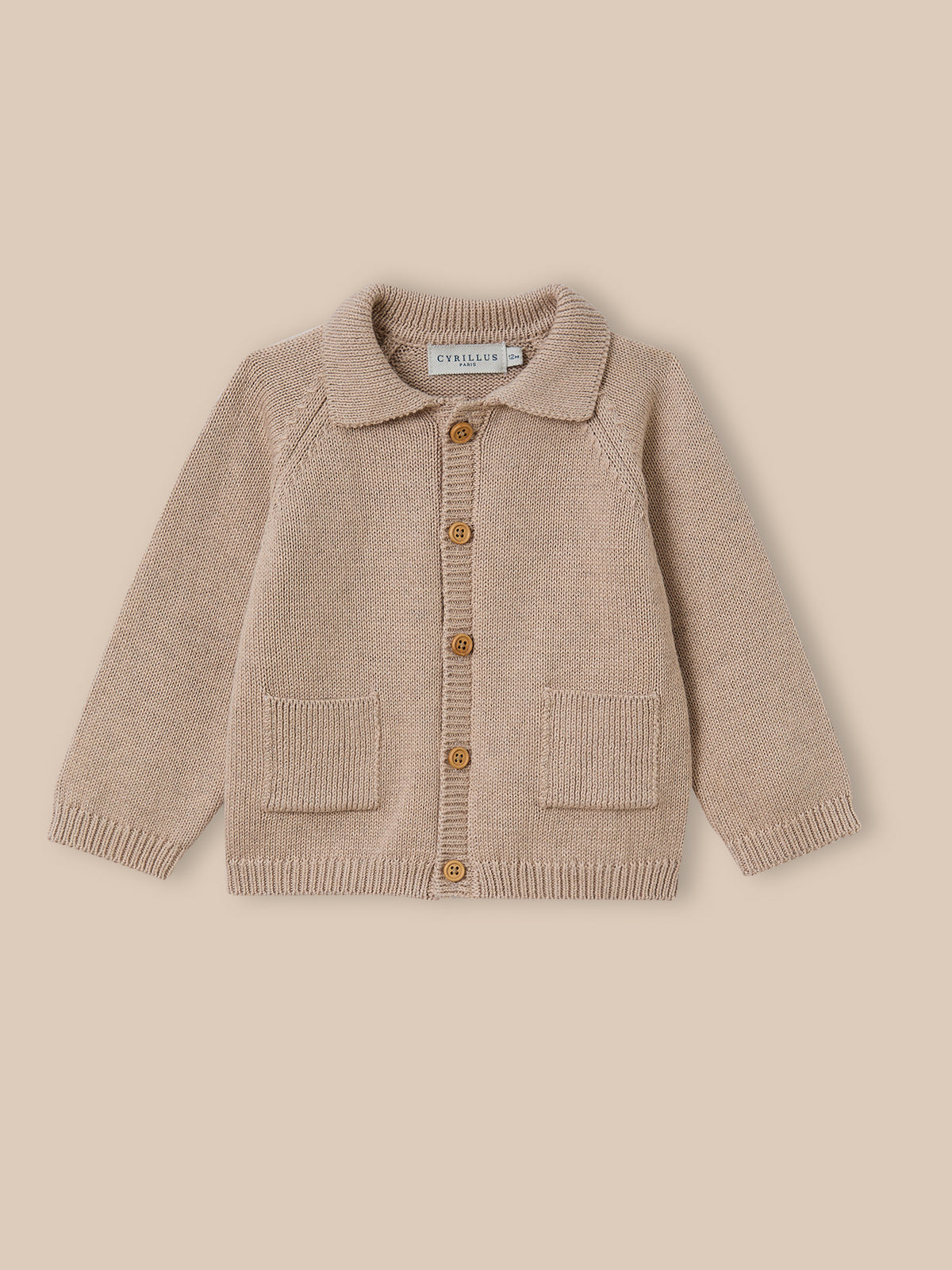 Cardigan col polo Bébé