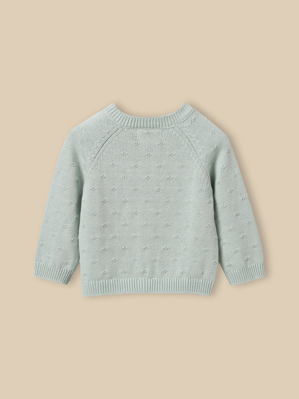 Cardigan maille ajourée bébé - Coton biologique