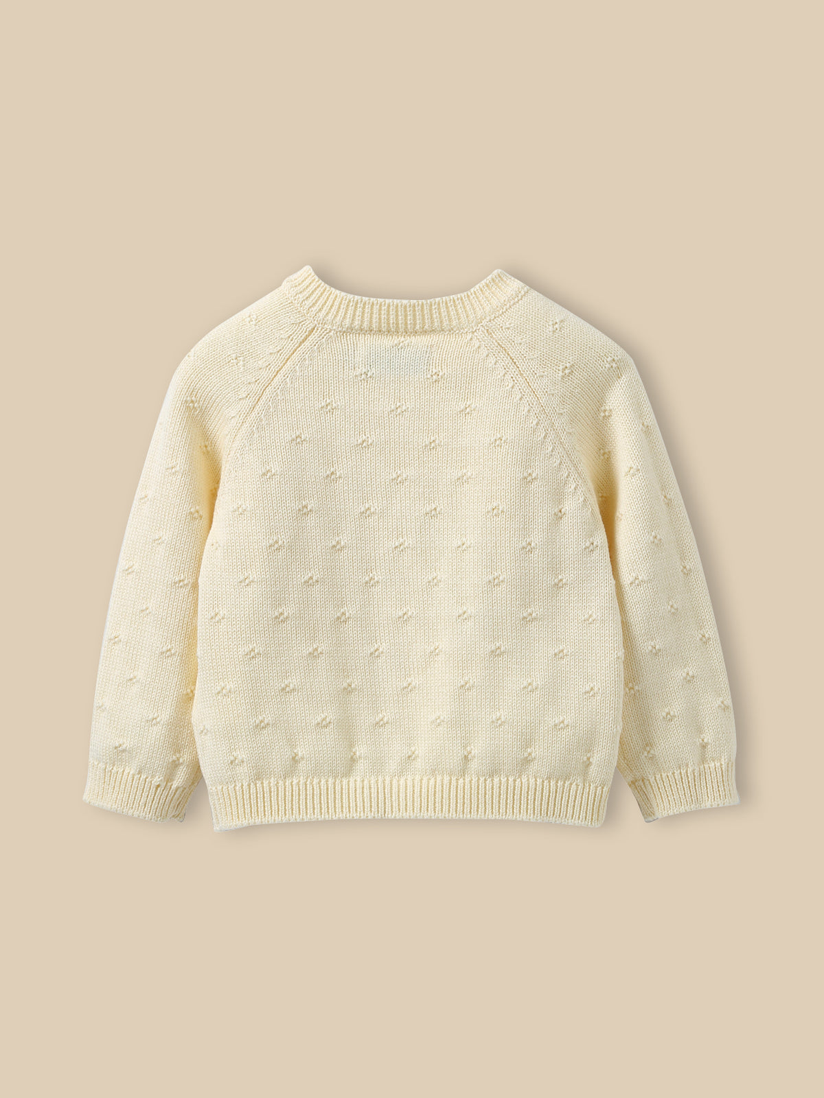 Cardigan maille ajourée bébé - Coton biologique