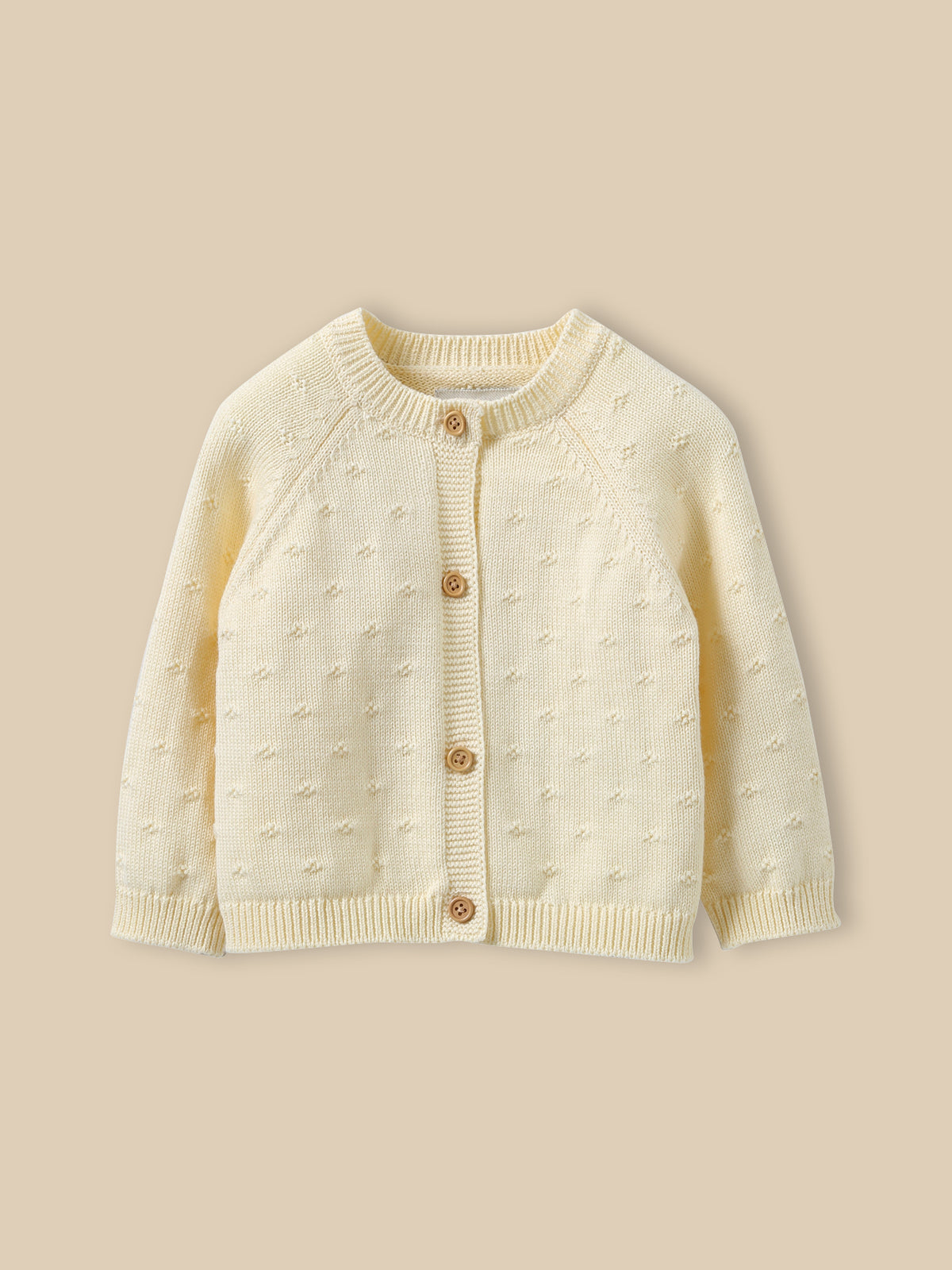 Cardigan maille ajourée bébé - Coton biologique