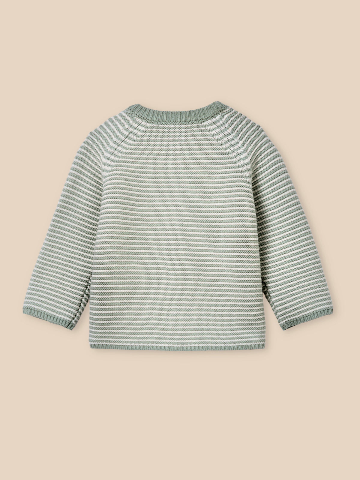 Cardigan rayé Bébé - Coton biologique