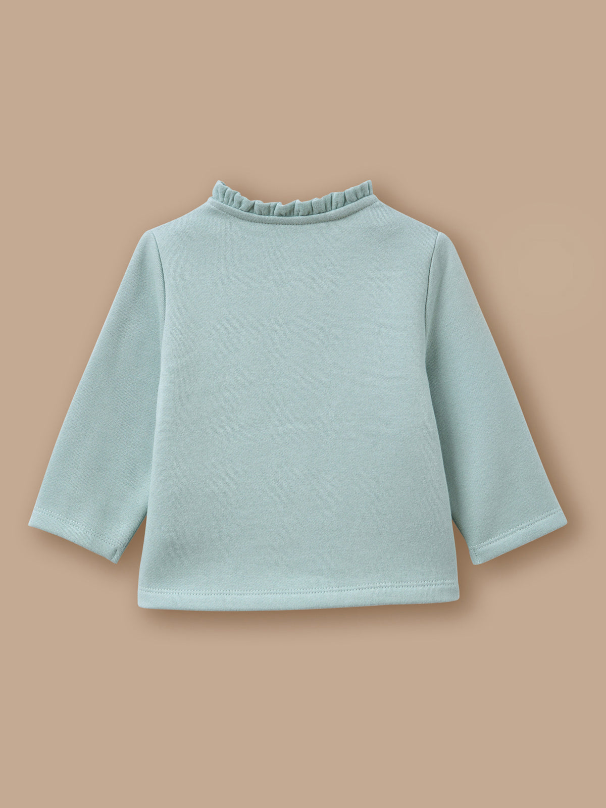 Cardigan en molleton bébé