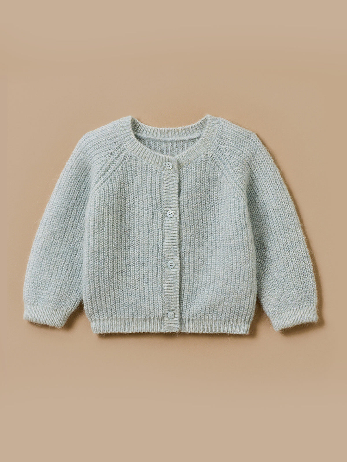 Cardigan laine et mohair Bébé