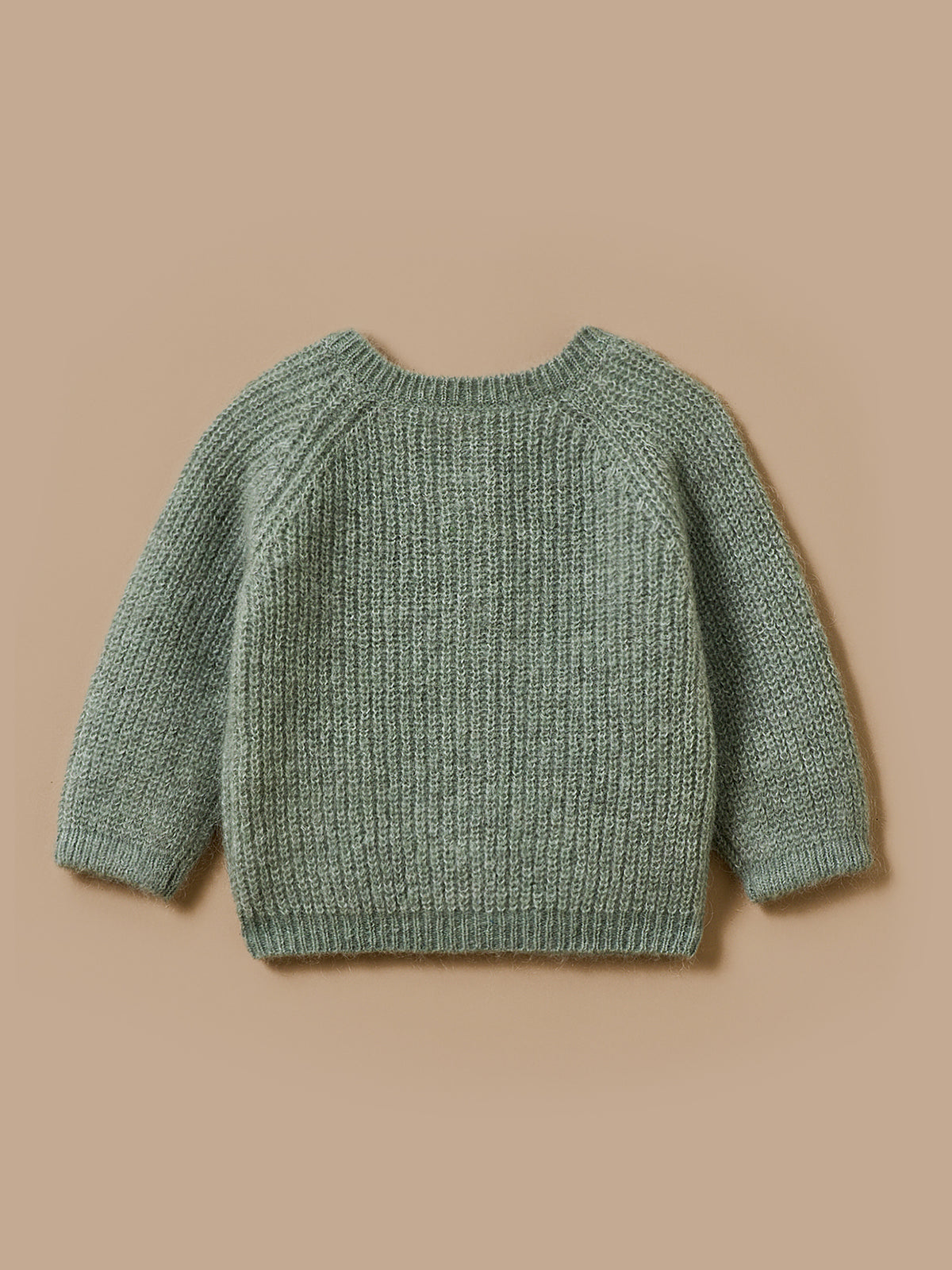 Cardigan laine et mohair Bébé