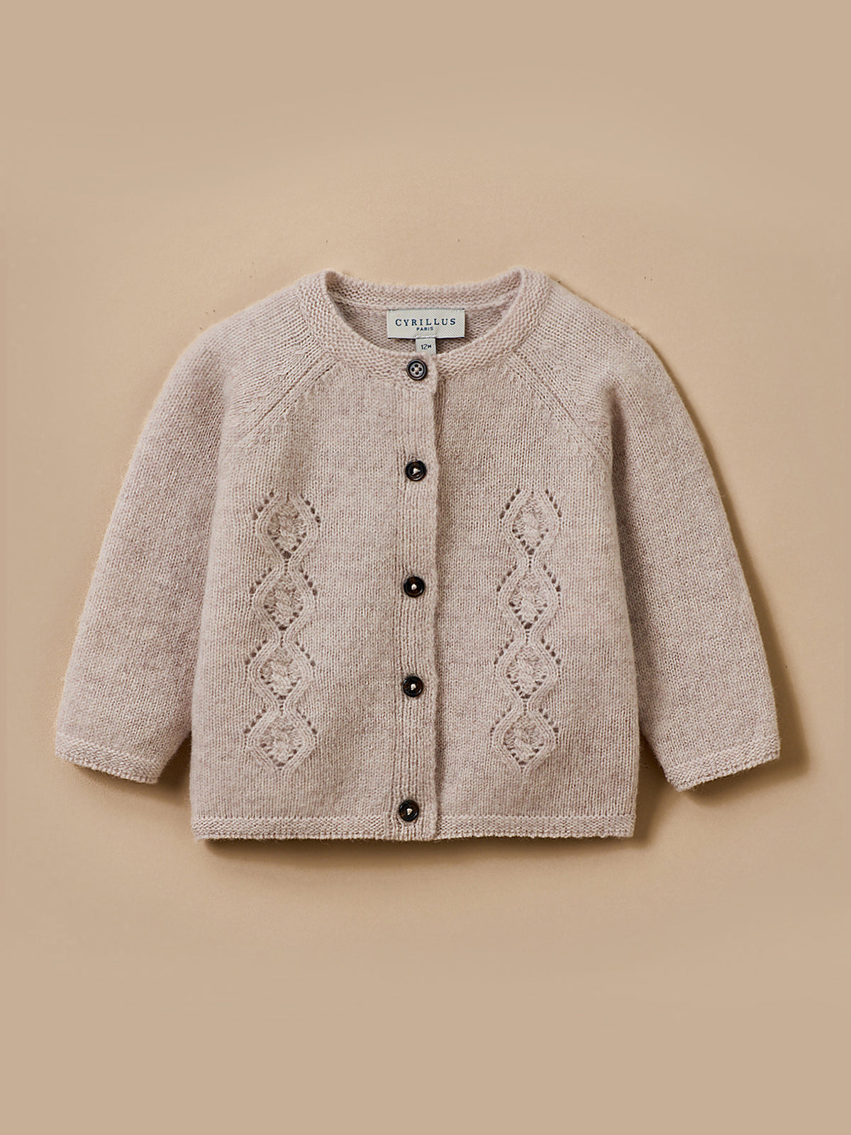Cardigan en laine mérinos Bébé