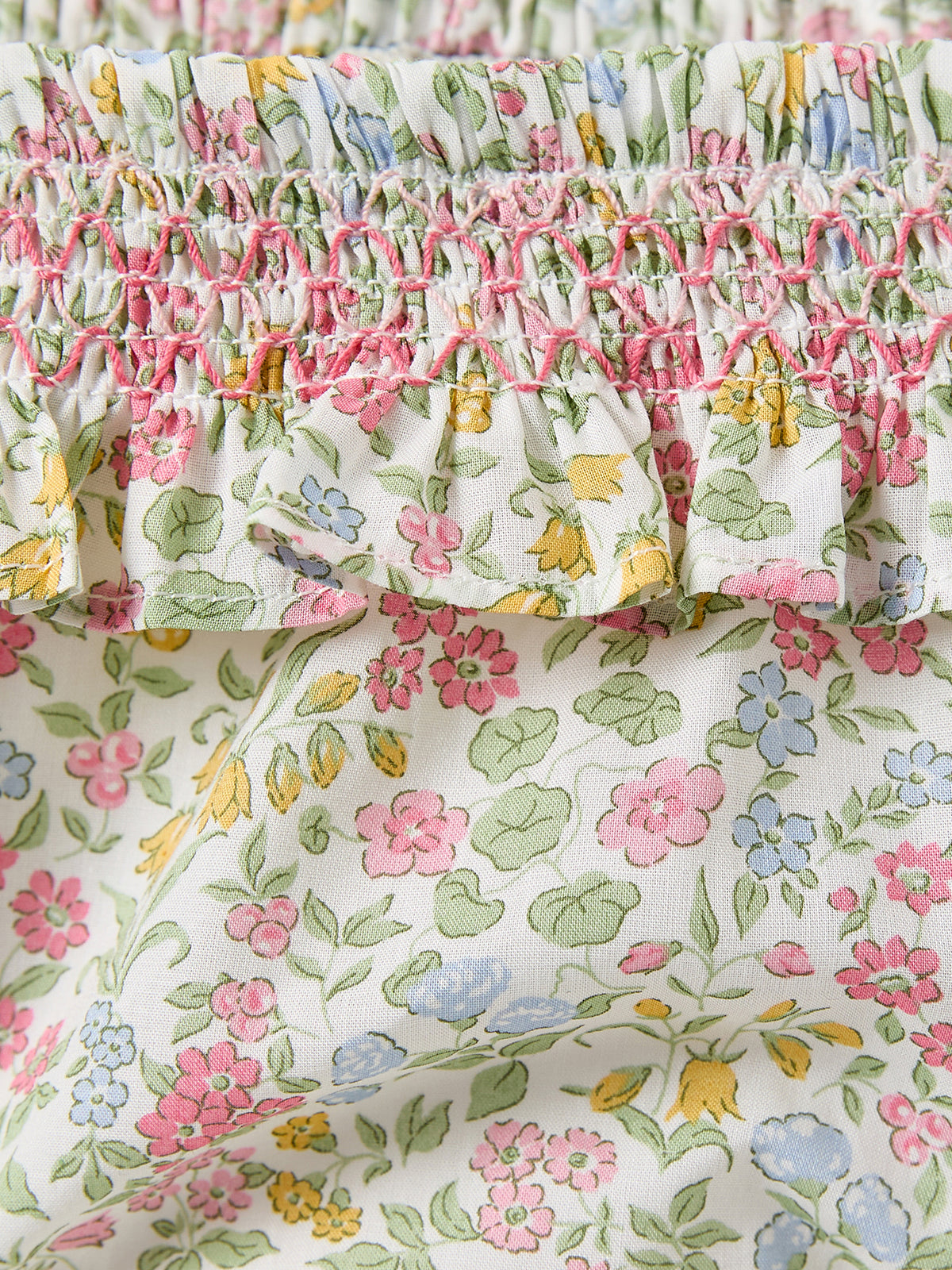 Culotte de plage en tissu Liberty Bébé