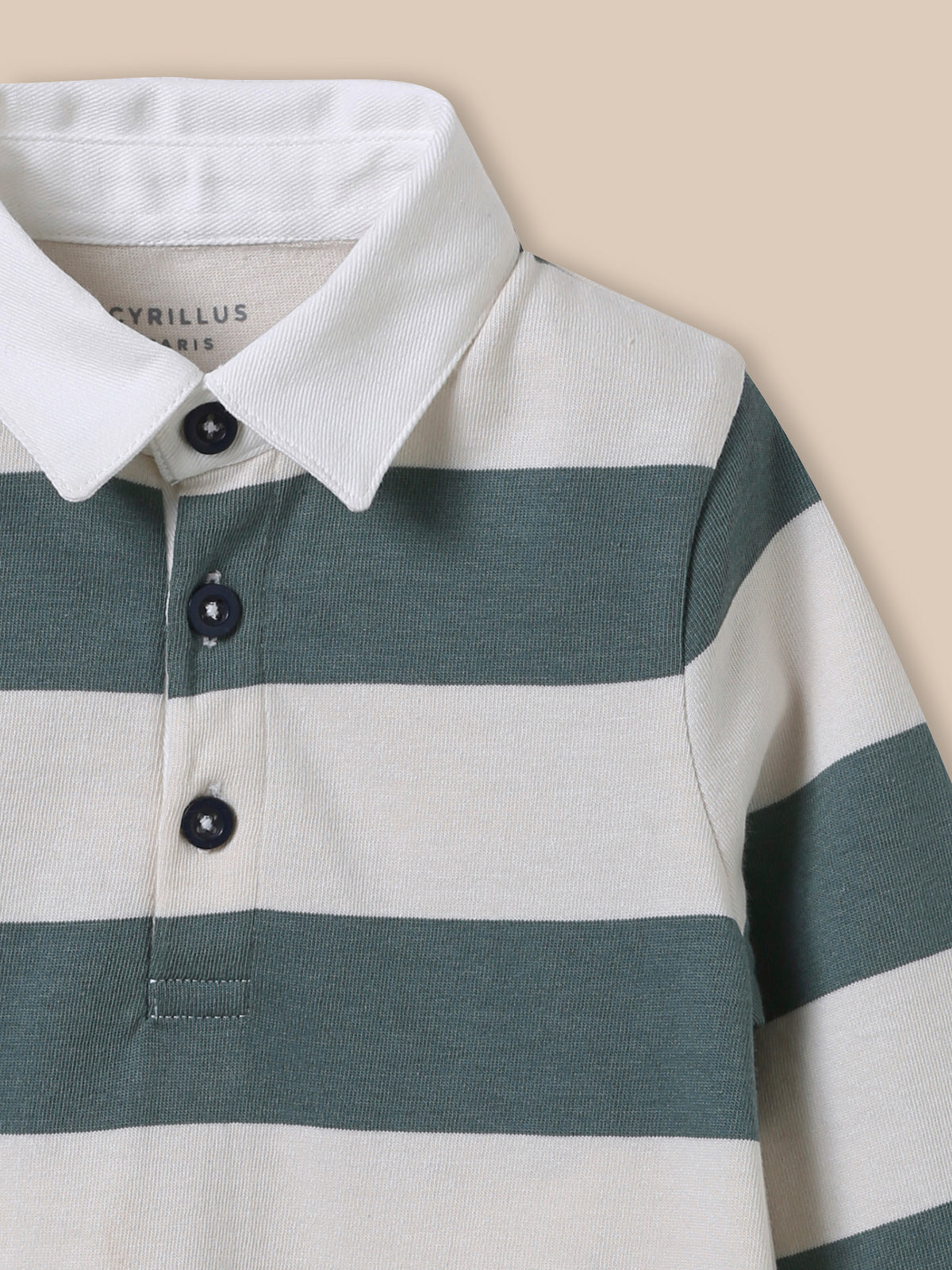 Polo-rugby Bébé - Coton biologique