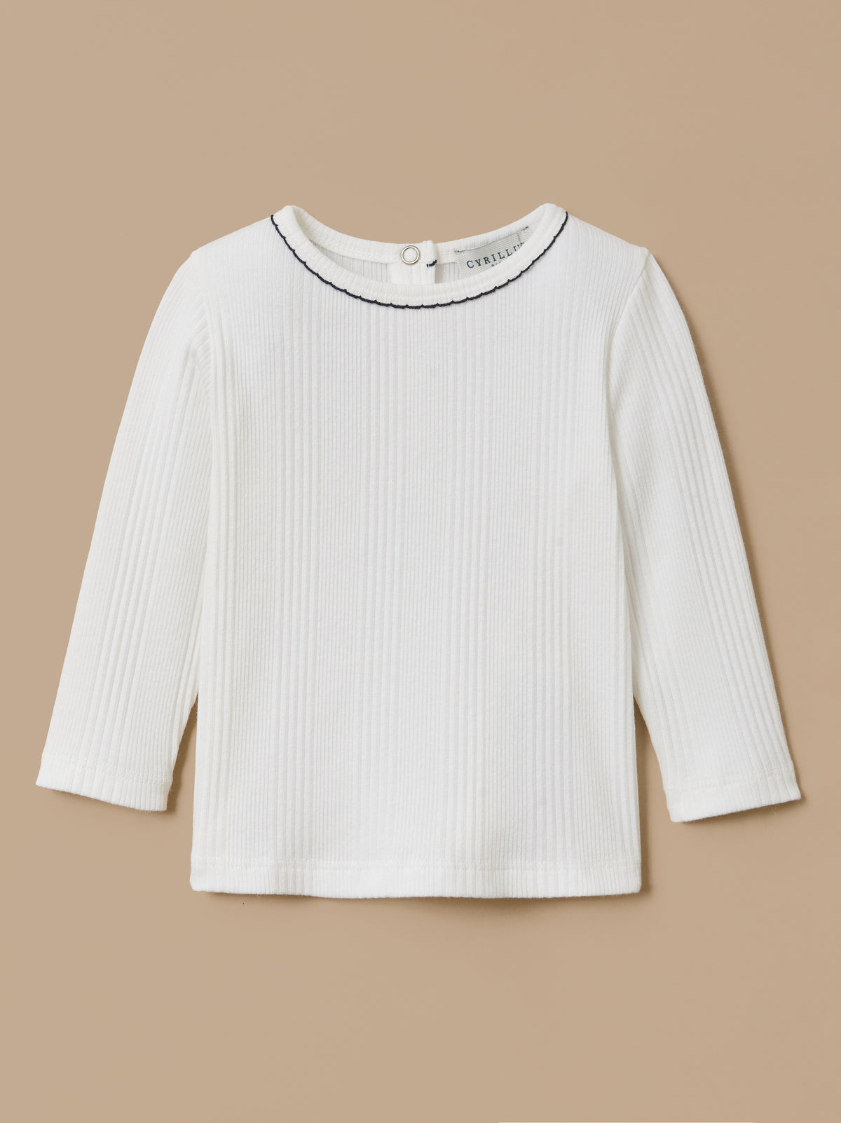 T-shirt uni fantaisie Bébé