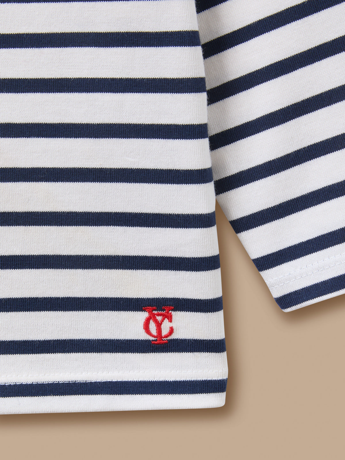 T-shirt marinière boutonné Bébé