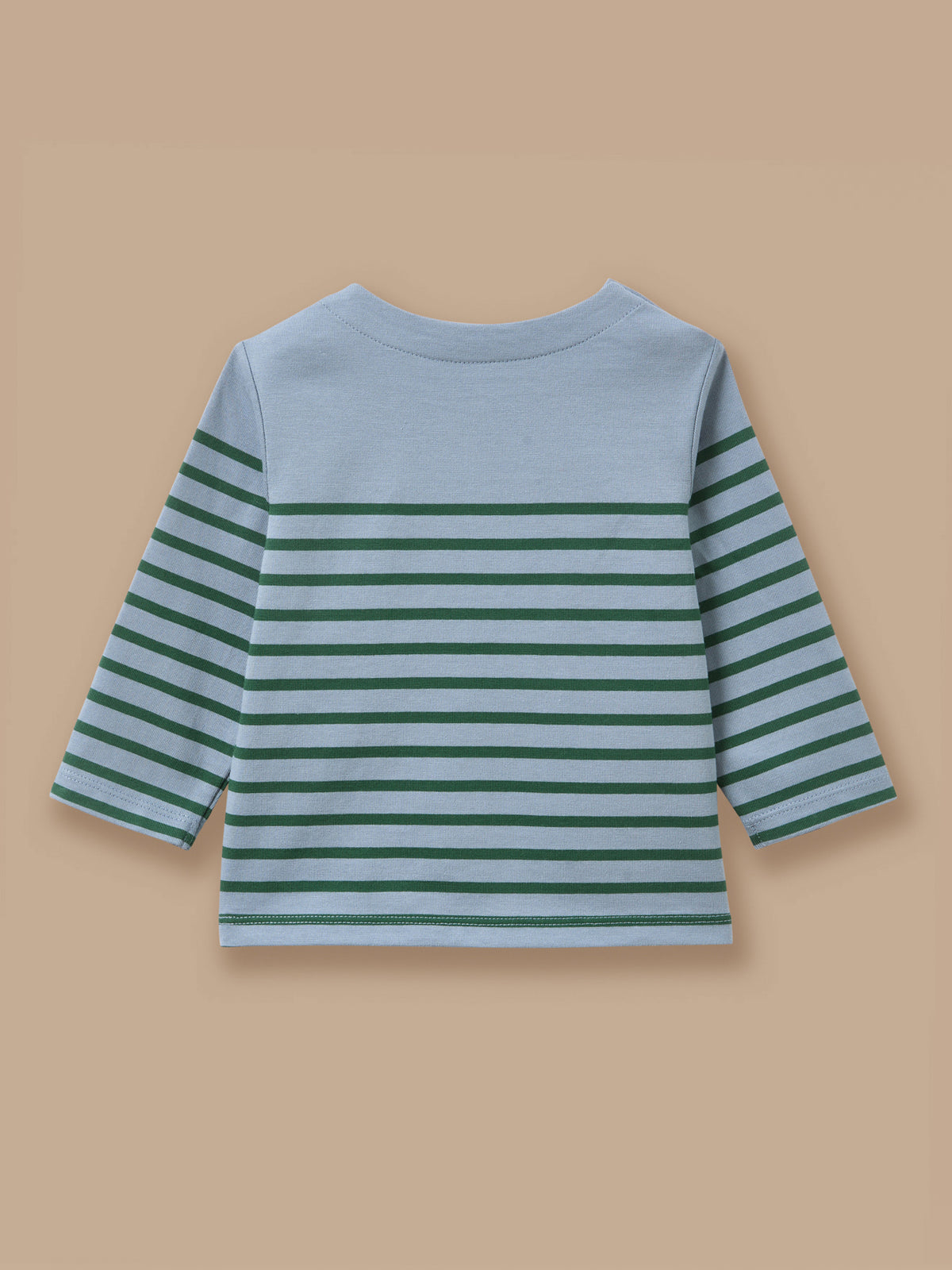T-shirt marinière boutonné Bébé