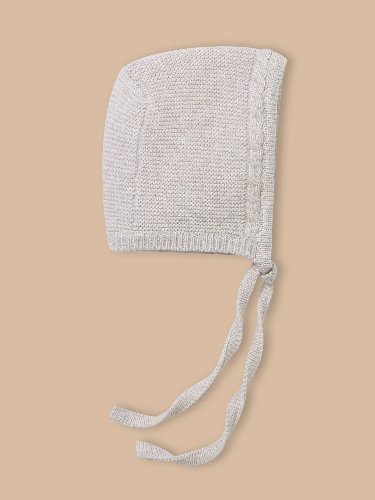 Béguin de naissance en laine et coton Bébé