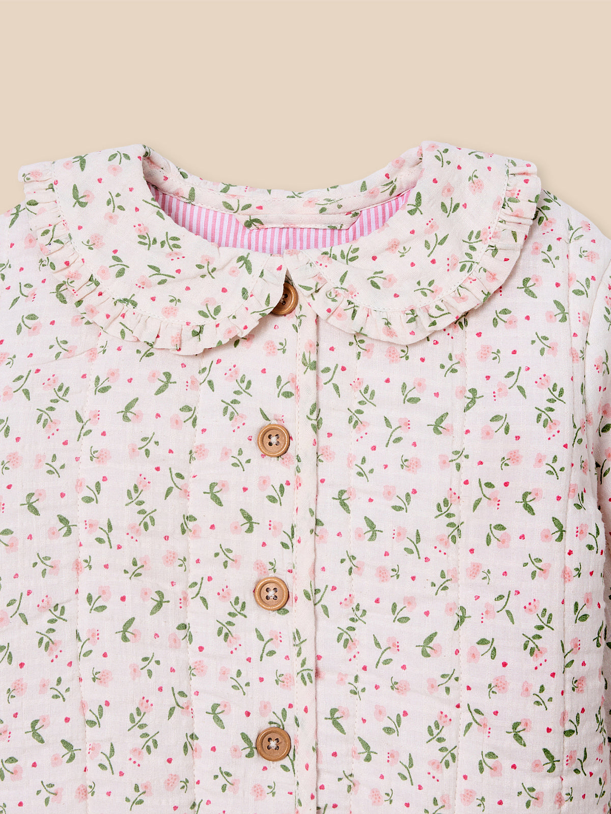 Veste boutis en seersucker Bébé
