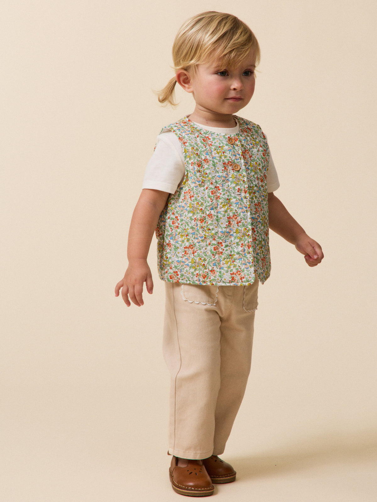 Veste en tissu Liberty Bébé