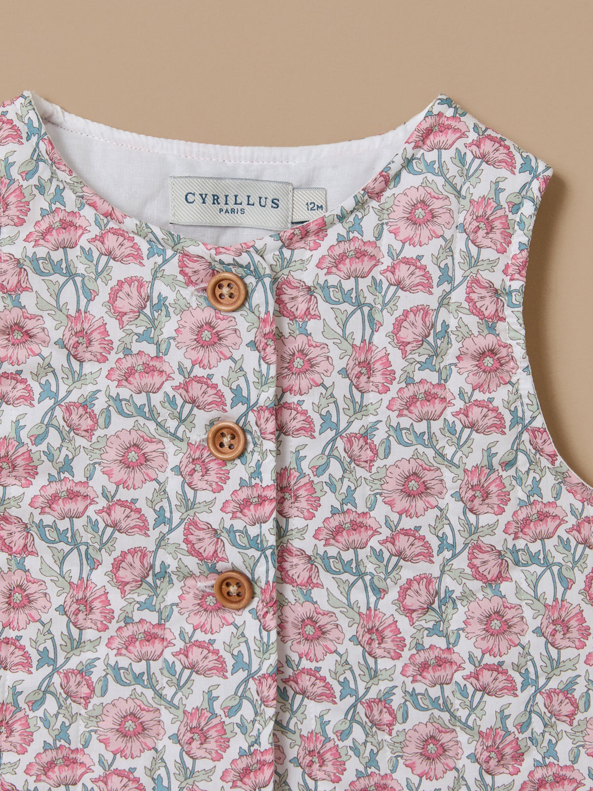 Veste en tissu Liberty Bébé