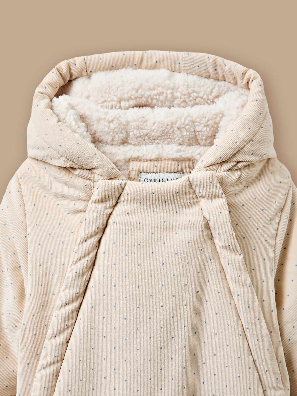 Combi-pilote en velours Bébé