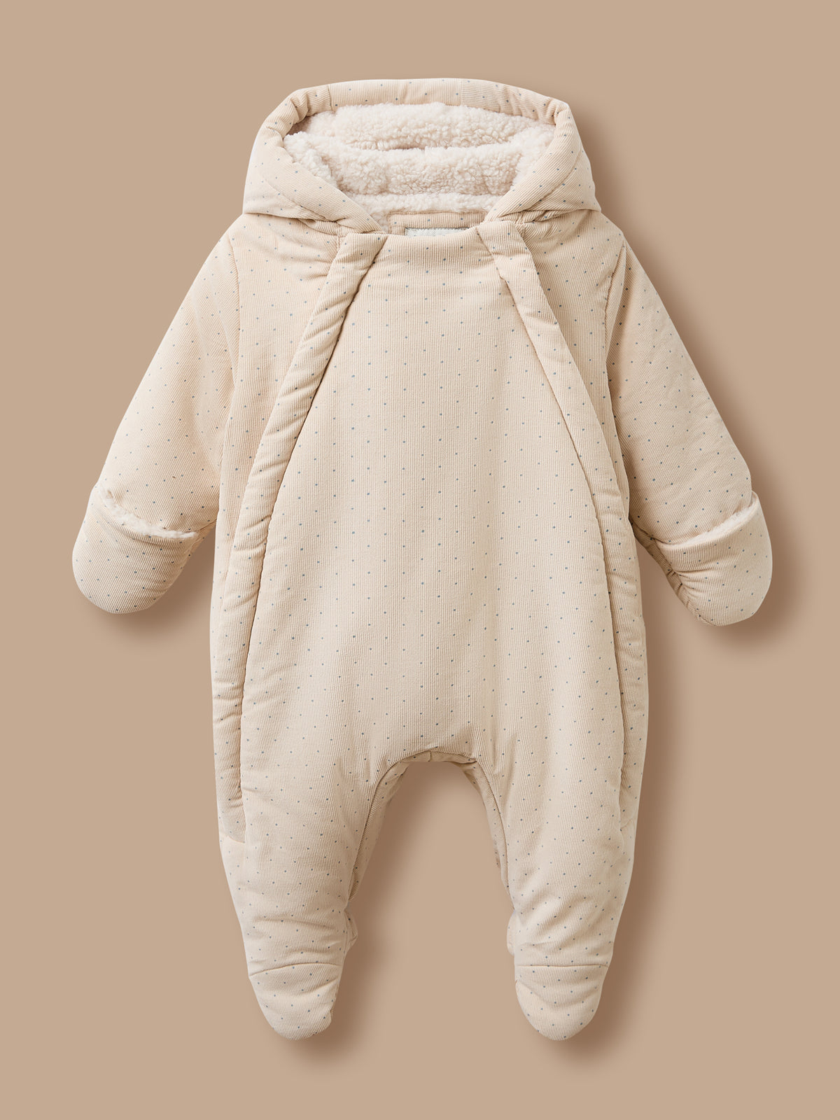 Combi-pilote en velours Bébé