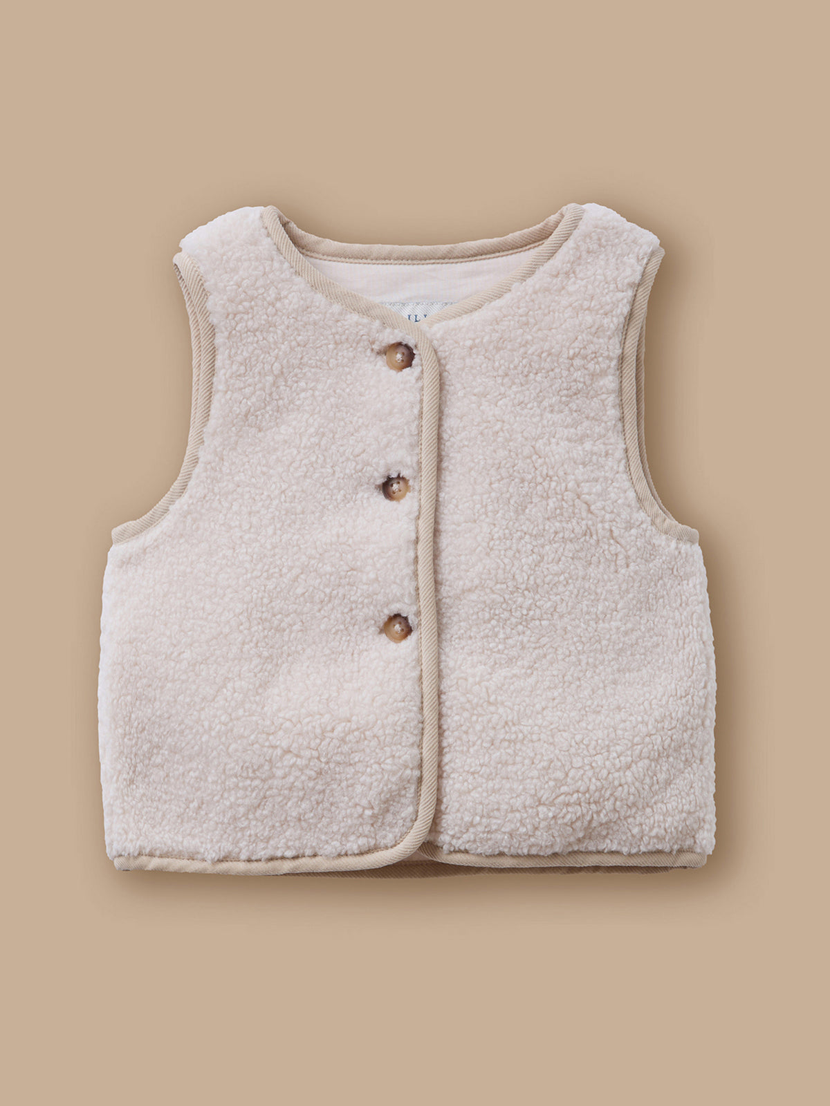 Veste sans manches sherpa Bébé
