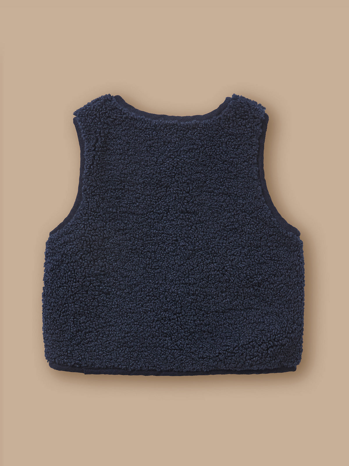Veste sans manches sherpa bébé