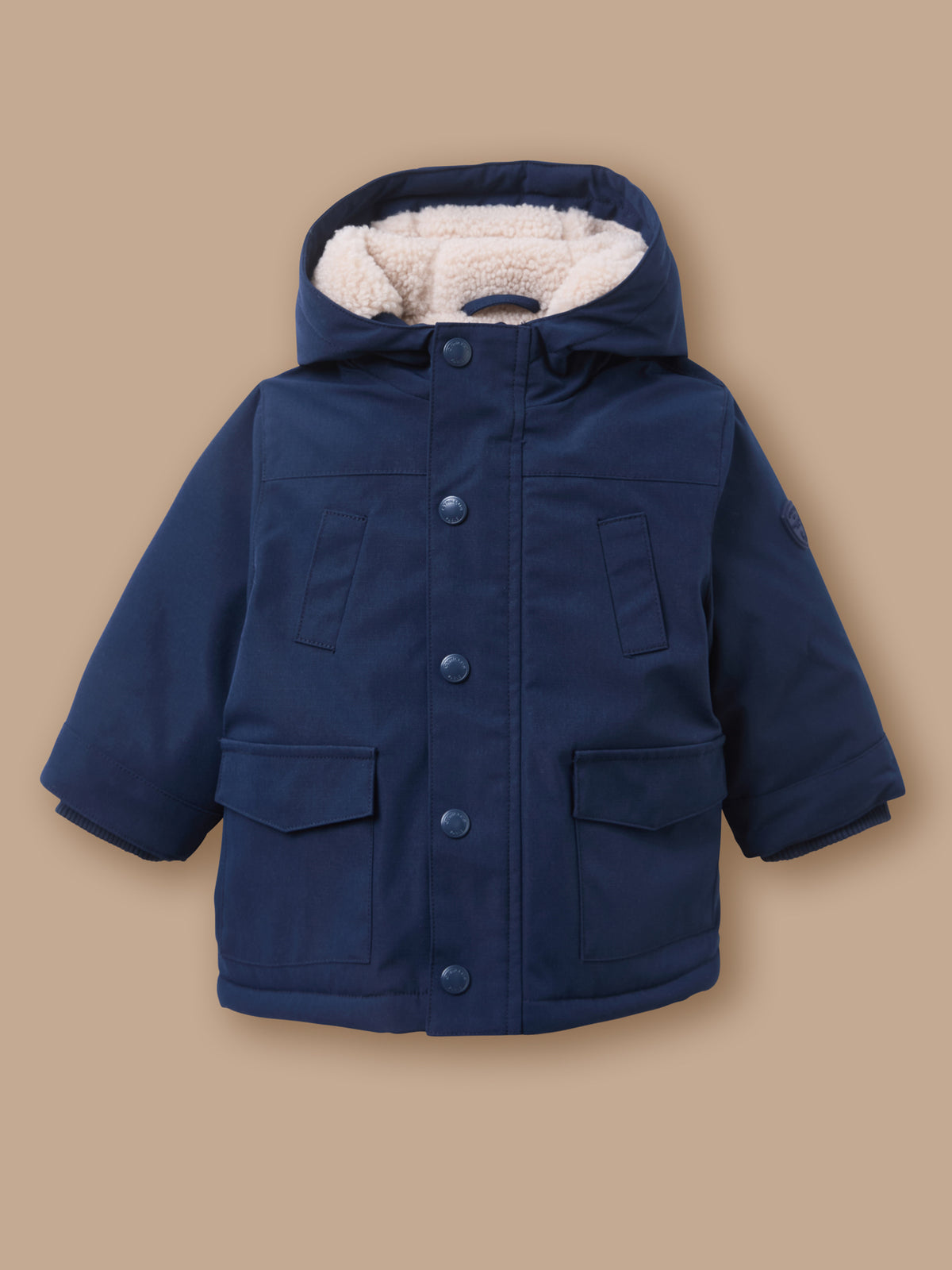 Parka doublée sherpa Bébé