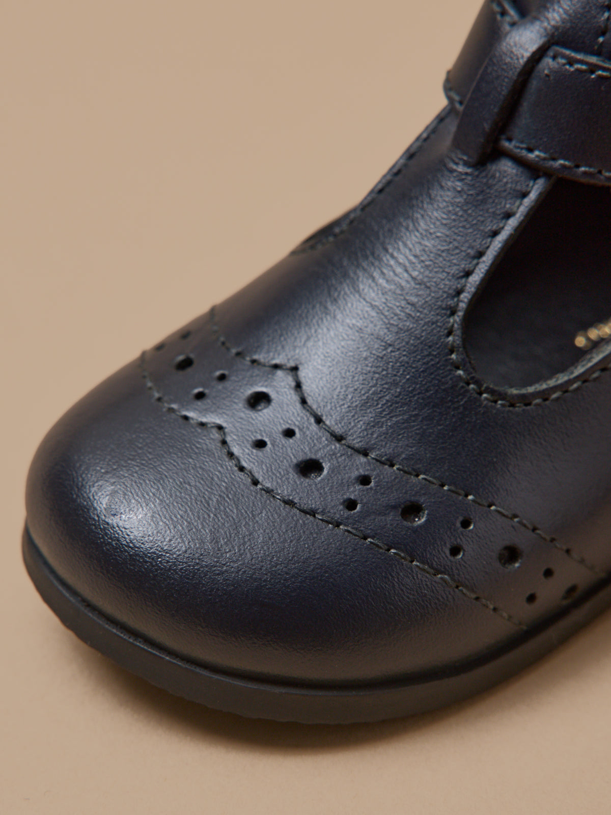 Salomés en cuir bébé