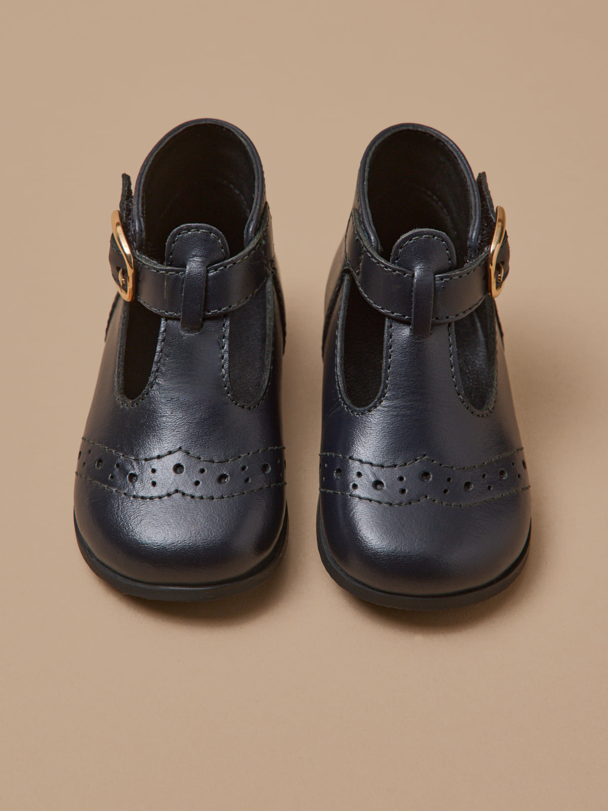 Salomés en cuir bébé