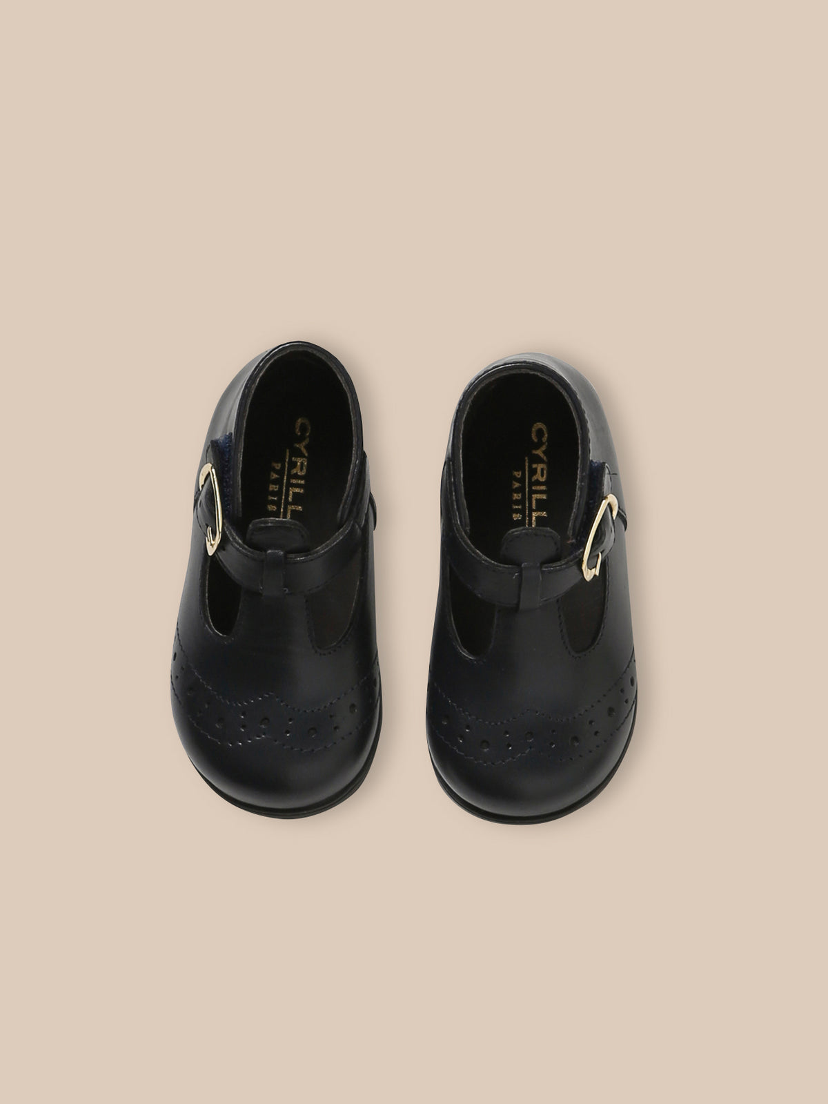 Salomés en cuir bébé