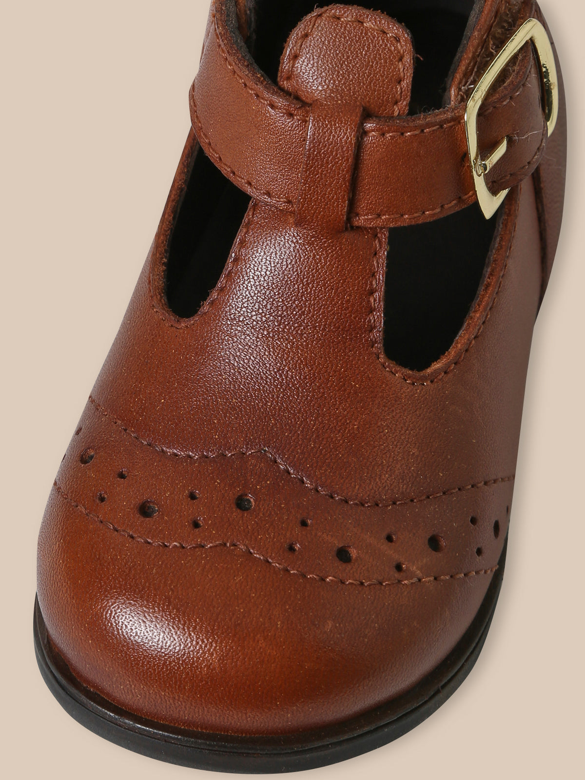 Salomés en cuir bébé