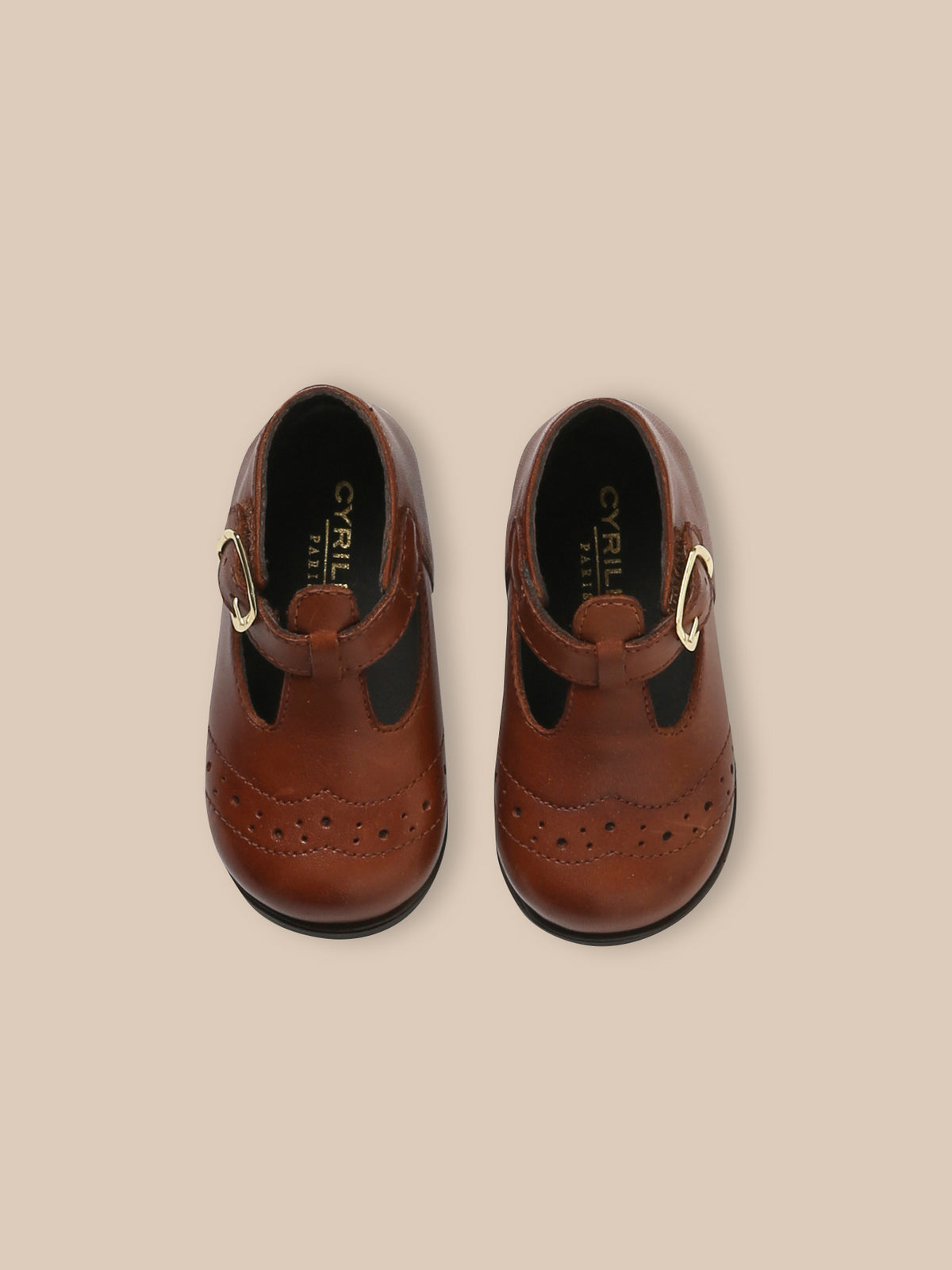 Salomés en cuir bébé