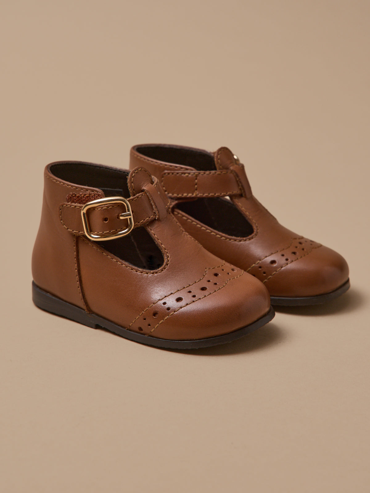 Salomés en cuir bébé