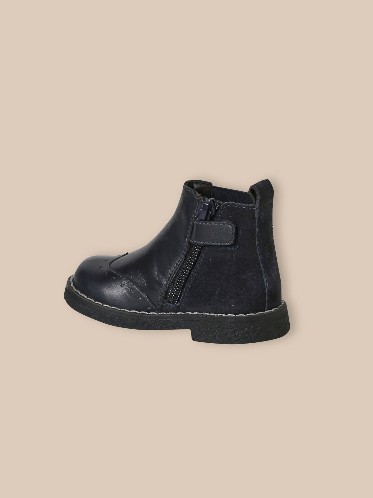 Boots Chelsea bébé en cuir