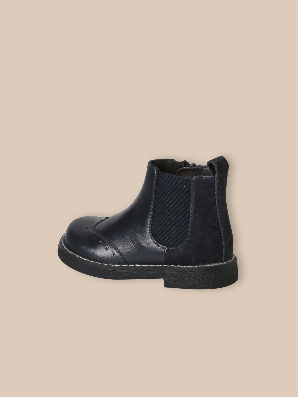 Boots Chelsea bébé en cuir