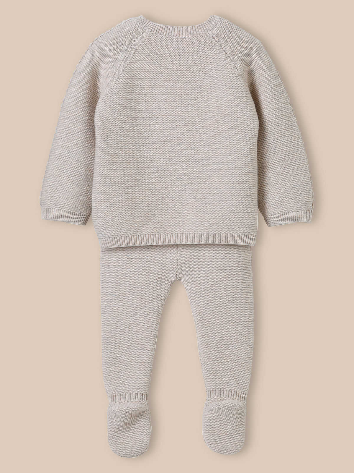 Ensemble naissance - Coton biologique et laine