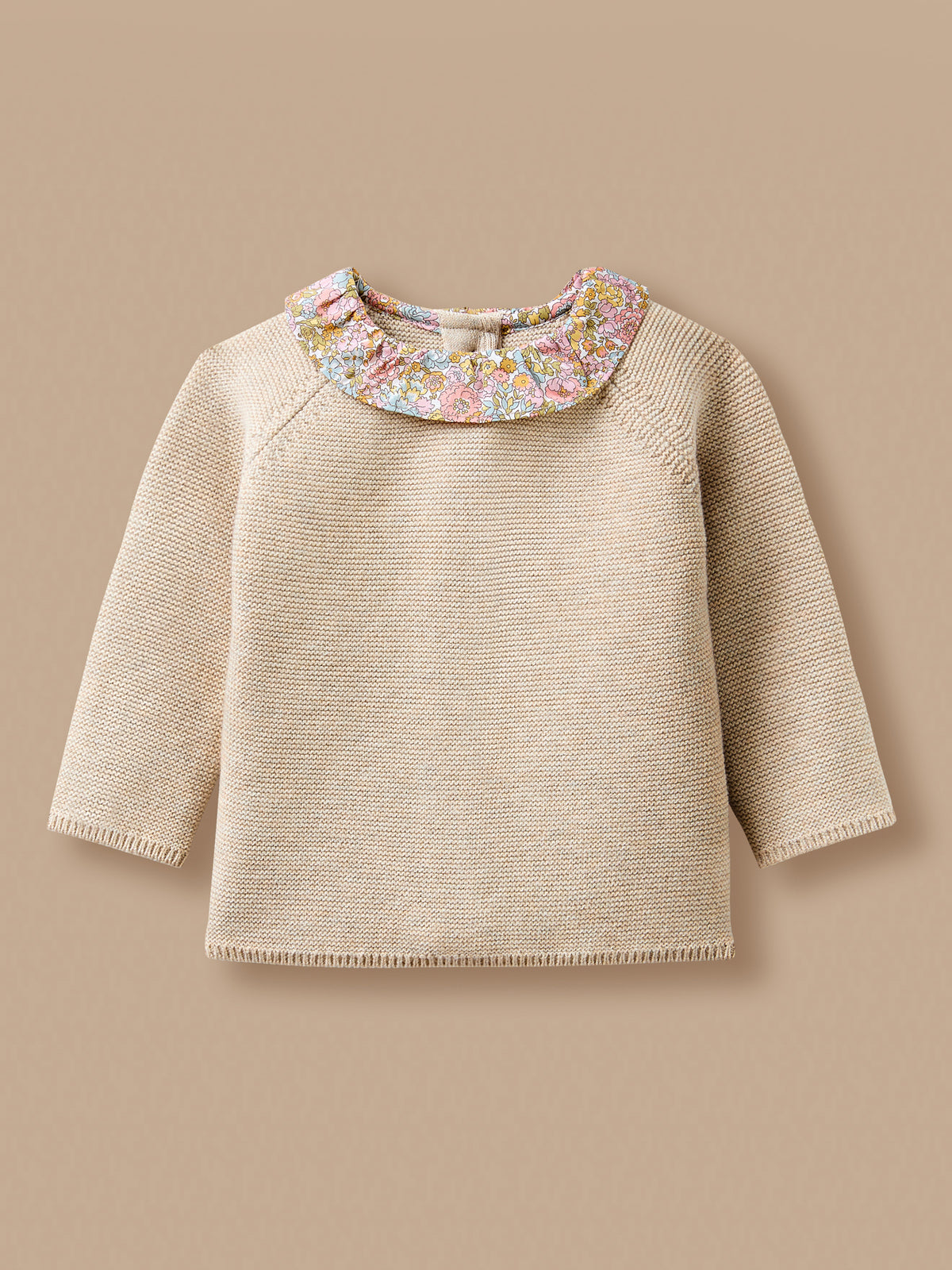 Ensemble tricot Bébé col Liberty