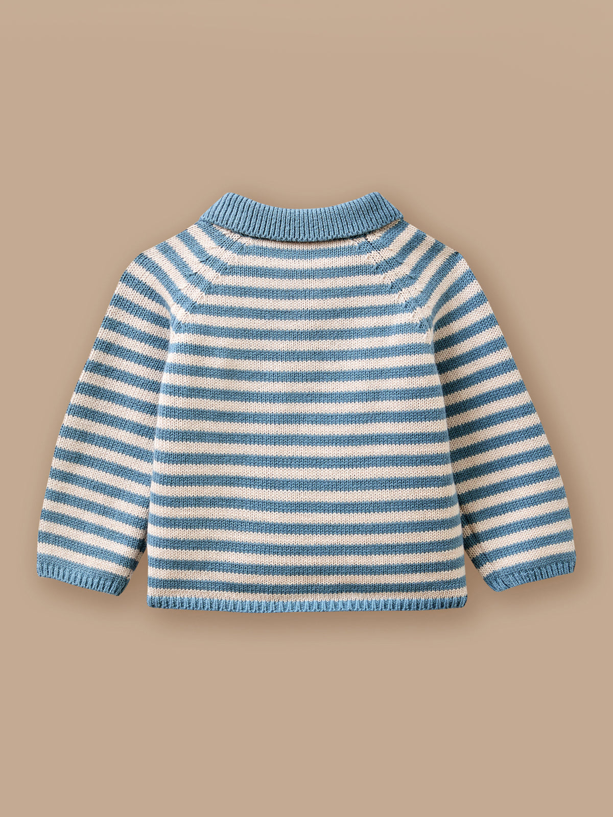 Ensemble en tricot rayé Bébé