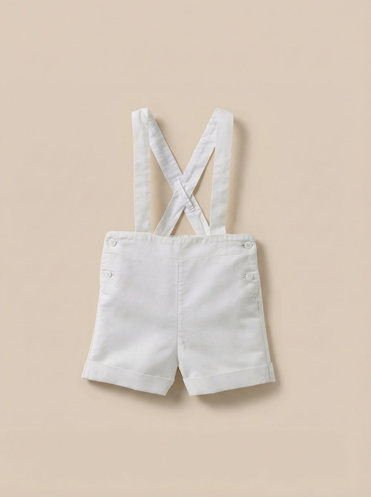 Bermuda à bretelles Bébé – Collection Fêtes et Mariages