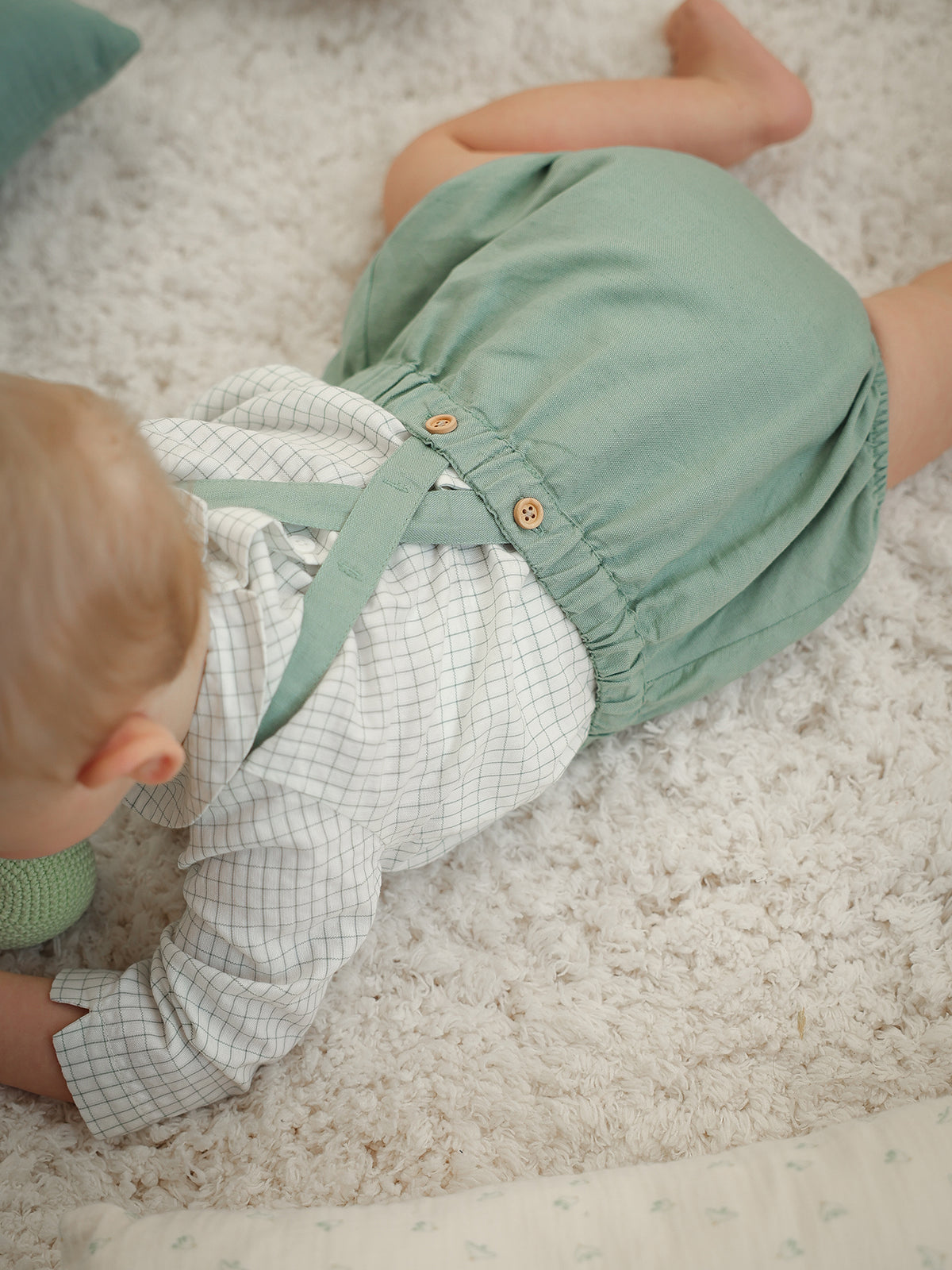 Bloomer en lin et coton Bébé