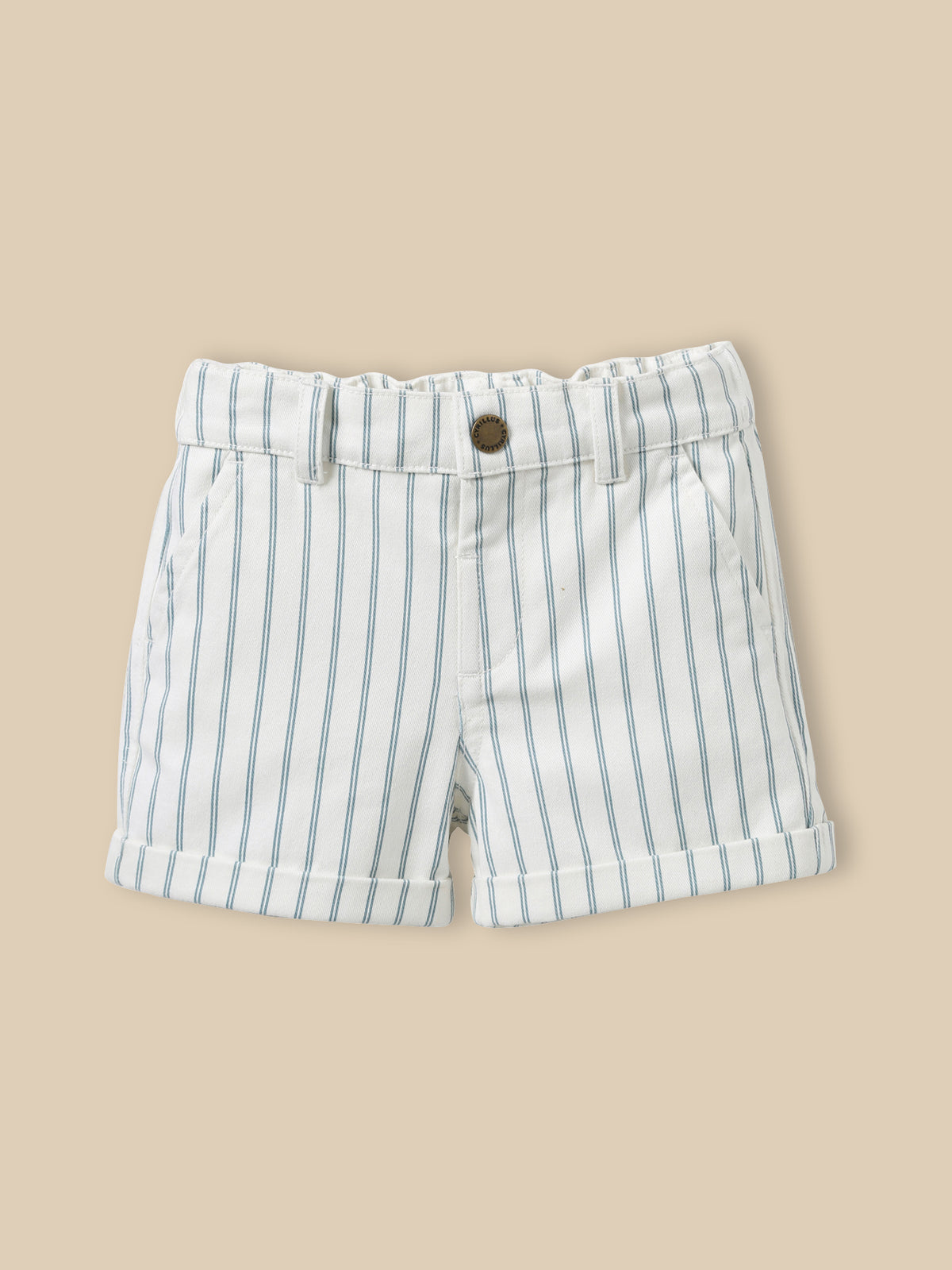 Short rayé bébé