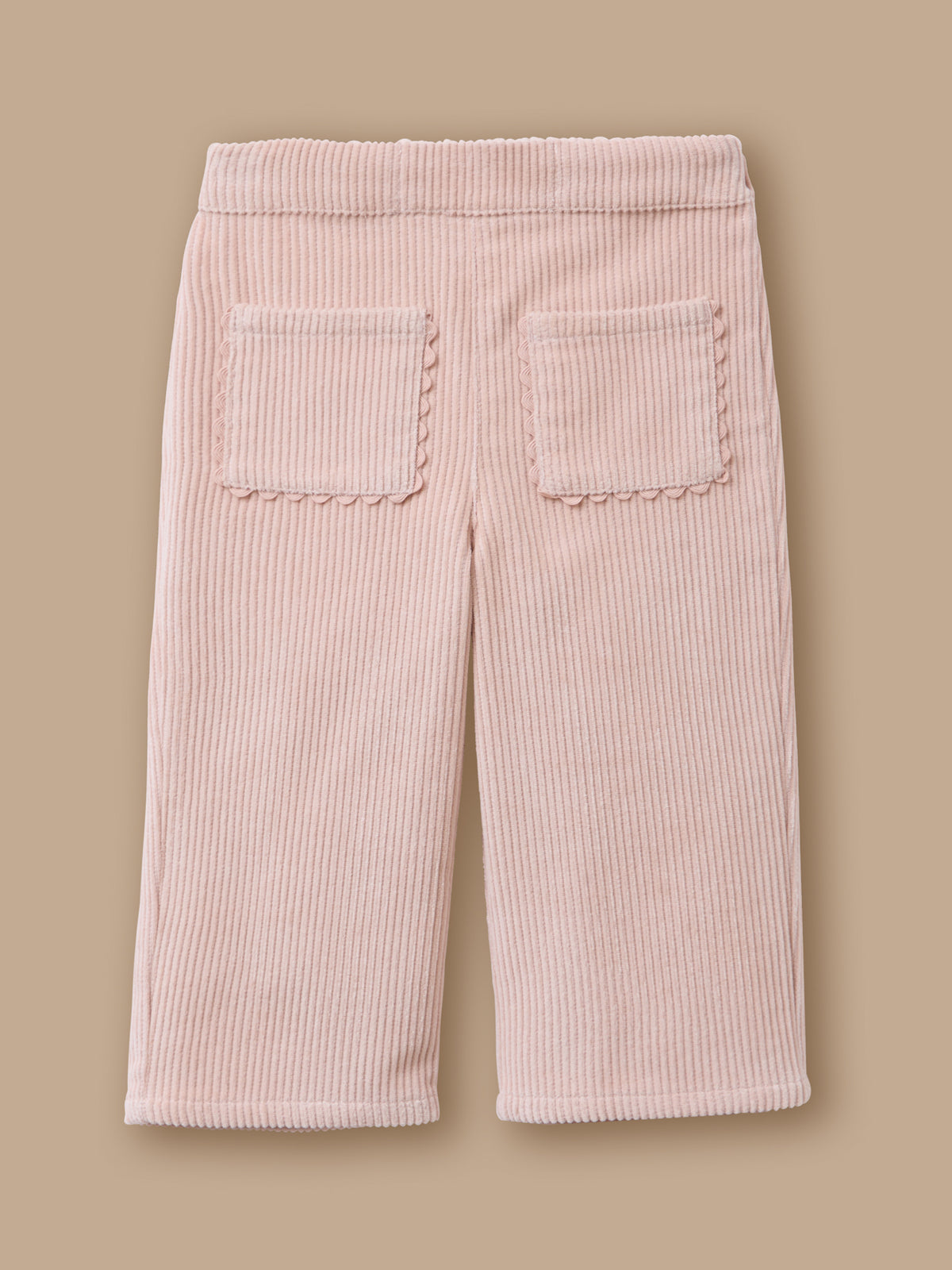 Pantalon en velours festonné Bébé