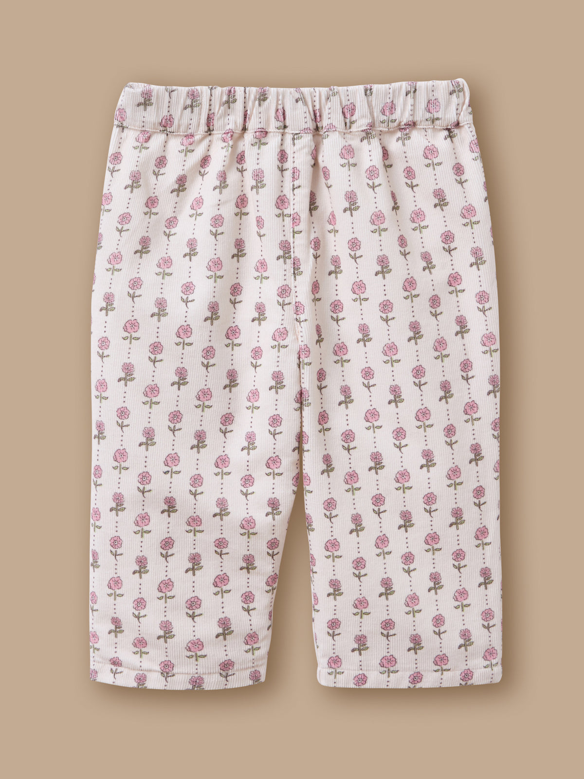 Pantalon en velours imprimé Bébé
